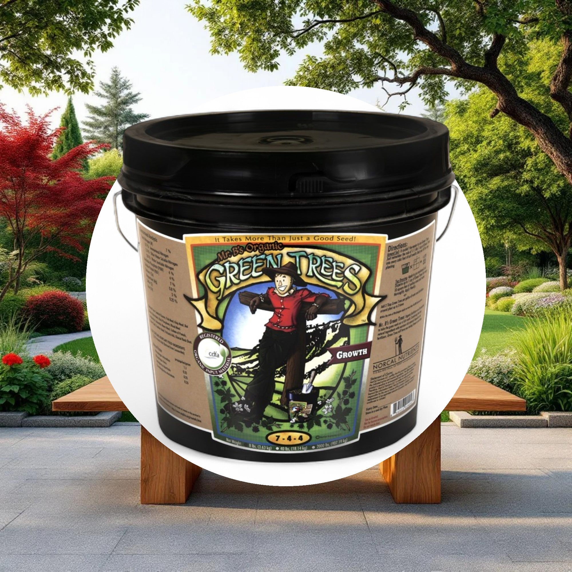 Mr. B's Green Trees Organic Growth 8lbs (1gal) - Image 4