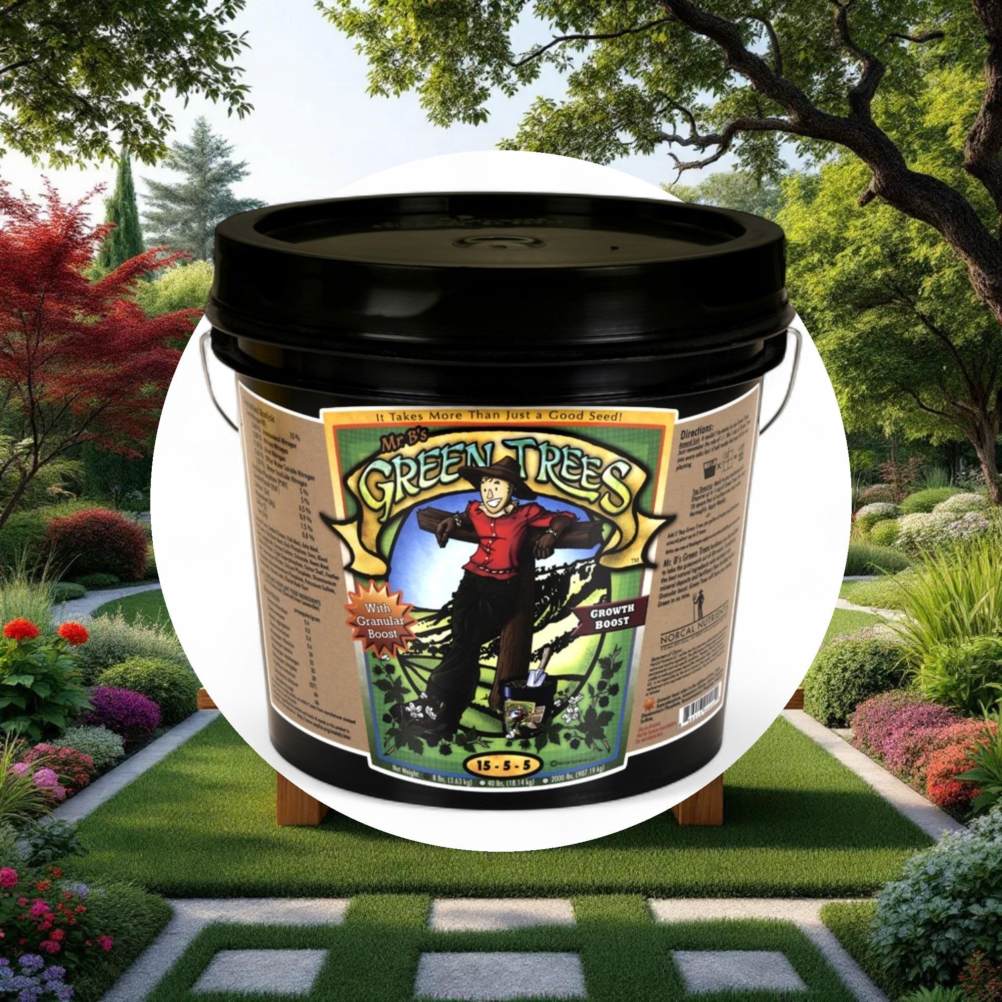 Mr. B's Green Trees Growth Boost 8lbs (1gal) - Image 4