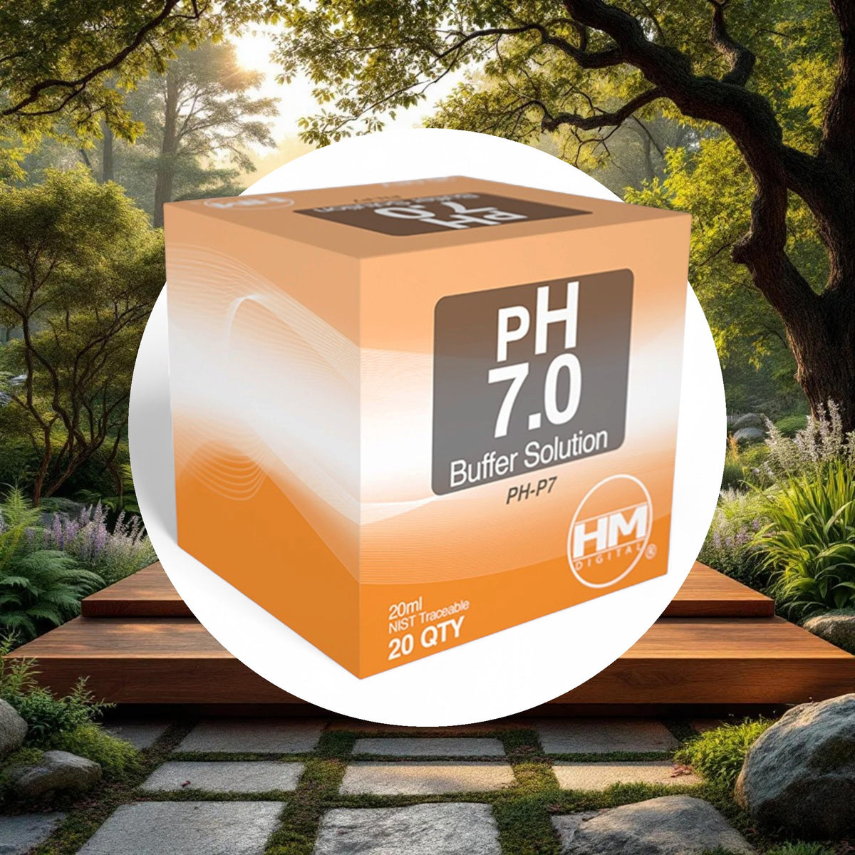 HM Digital pH 7.0 buffer solution - 20 packets of 20 ml - Image 5