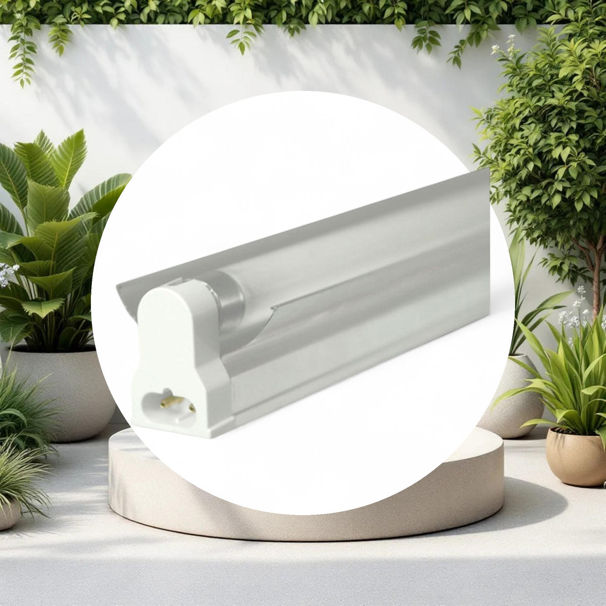 Lightech 2' T5 Florescent Single Light W/ Reflector 24W 6500k - Image 2