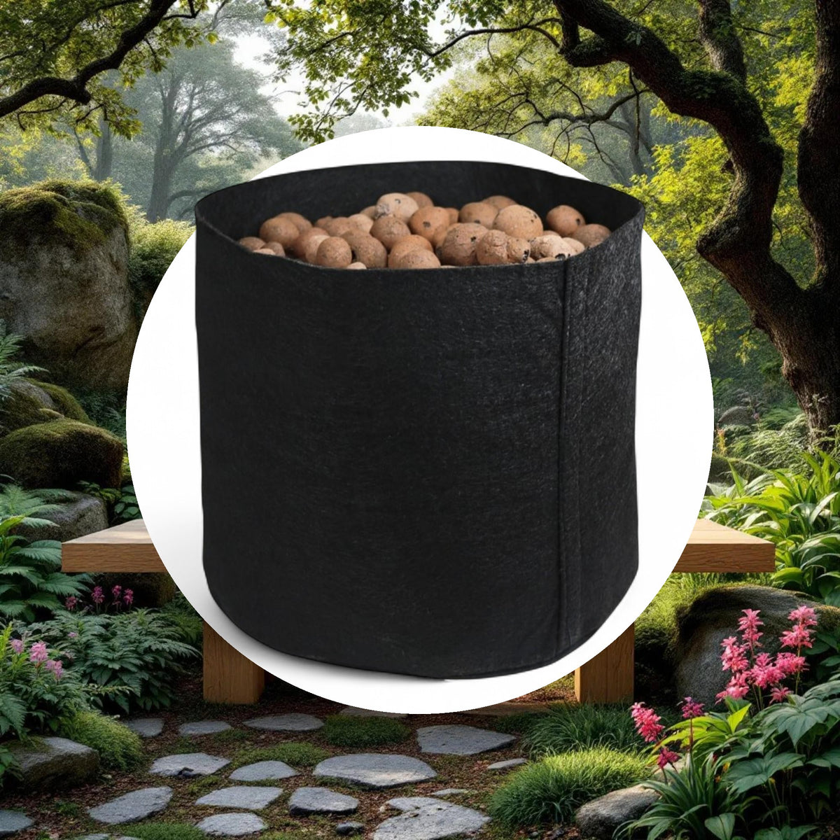 10 Gallon Black OneDeal Fabric Grow Pot - Image 5