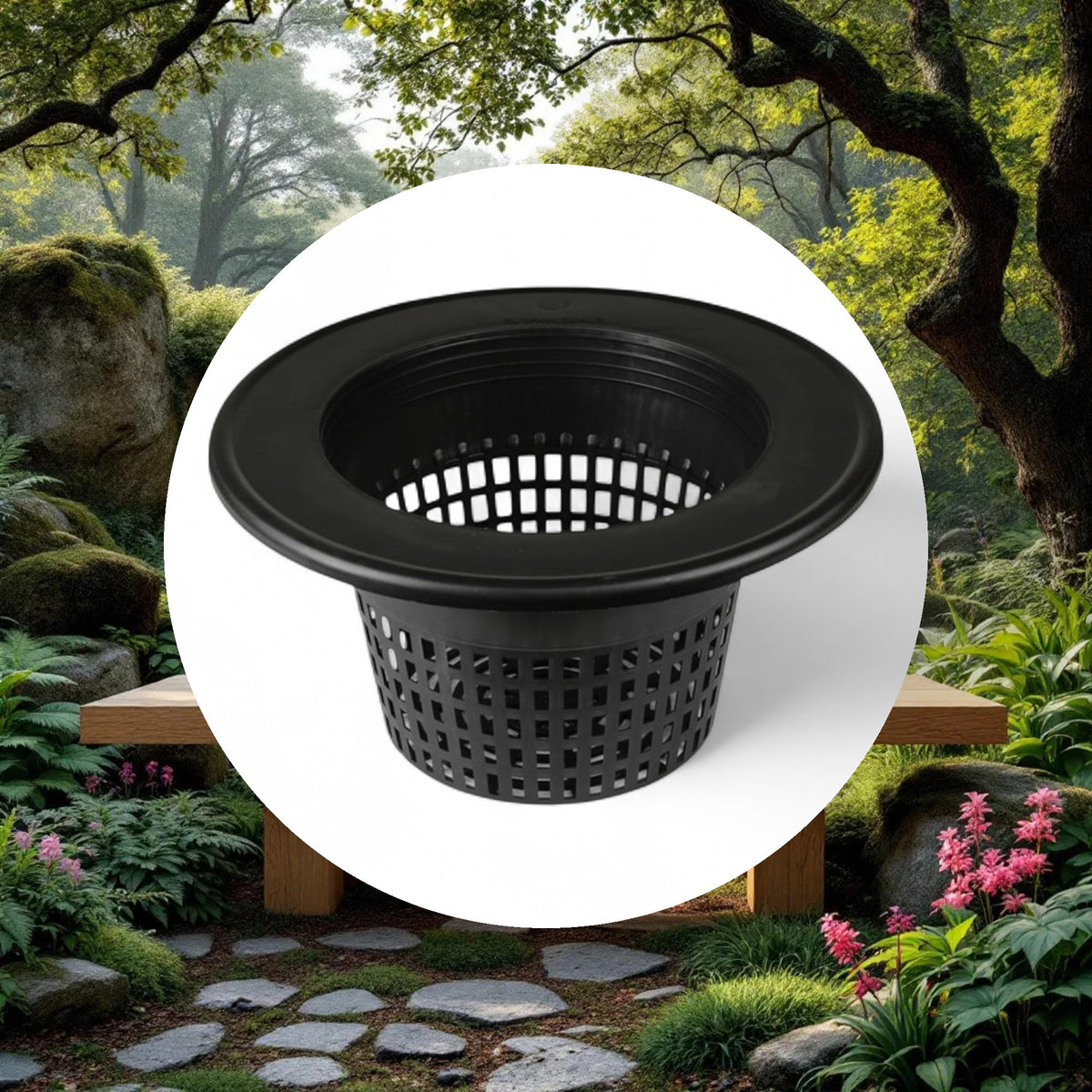 6'' Mesh Pot Bucket Lid - Image 5