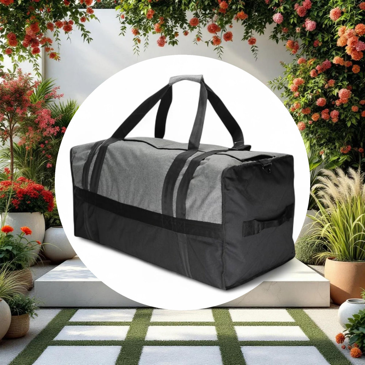 AWOL (XXL) DAILY Square Bag (Gray) - Image 2