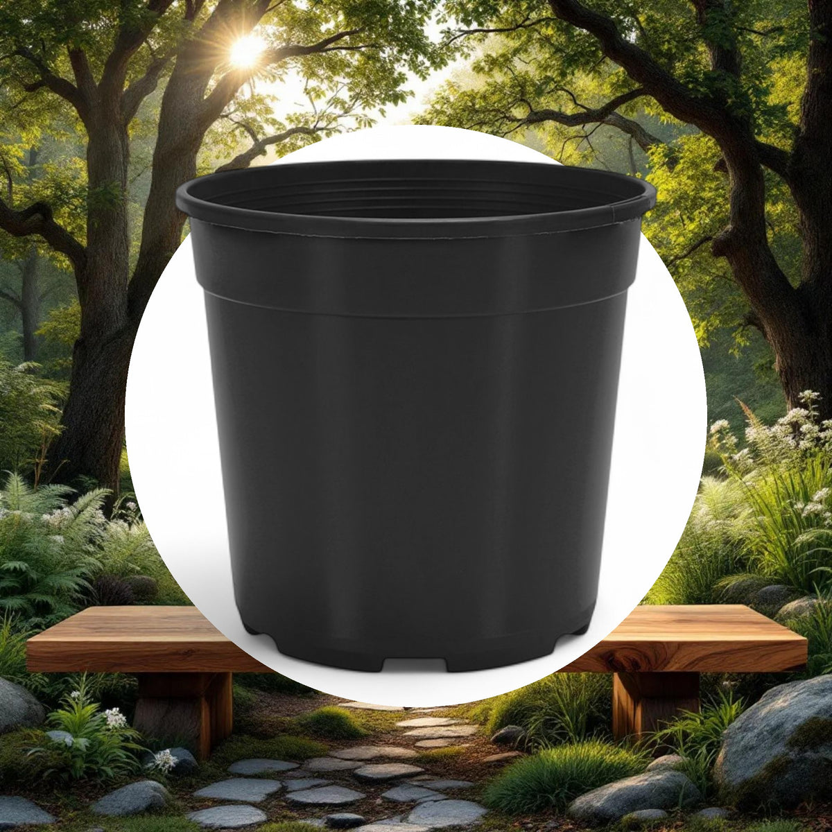 1 Gallon Premium Injection Trade Nursey Pot – 1 Gal – USA - Image 5