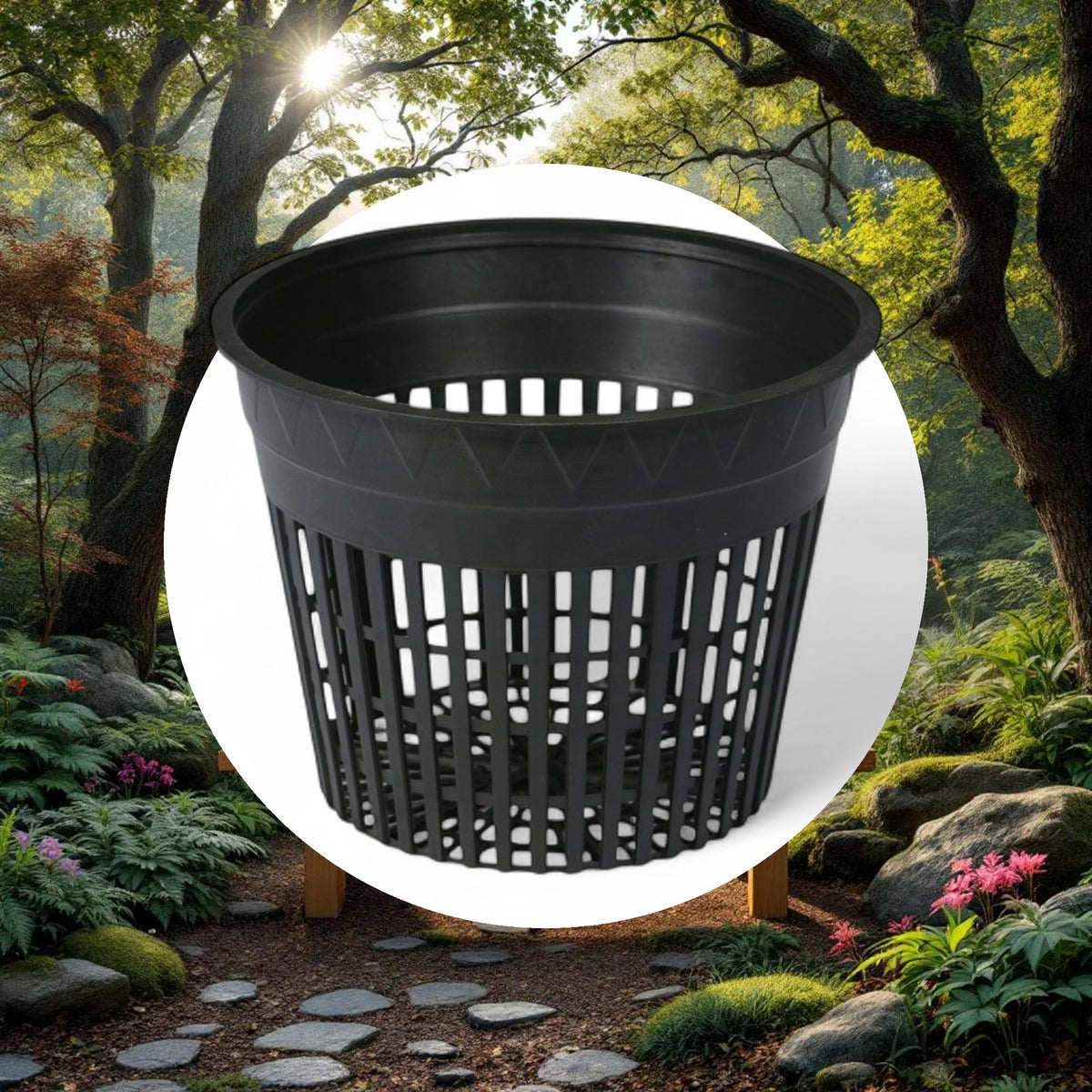 3.75'' Net Mesh Cup Pot (48/pk) - Image 5