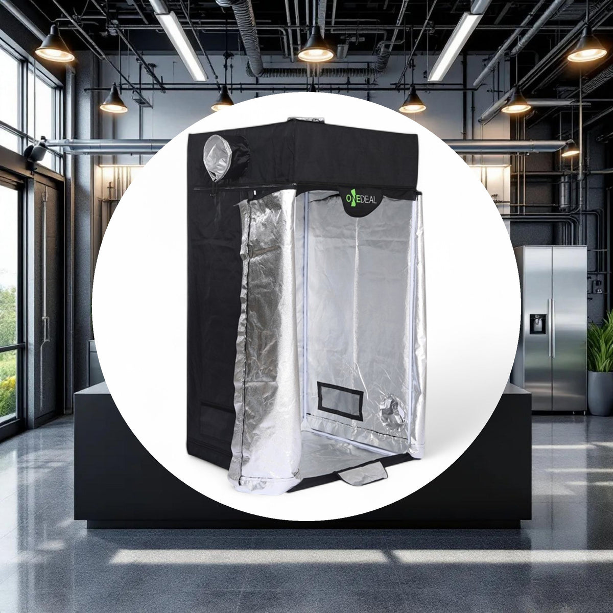 OneDeal Grow Tent 3ft x 3ft x 6ft - Image 3