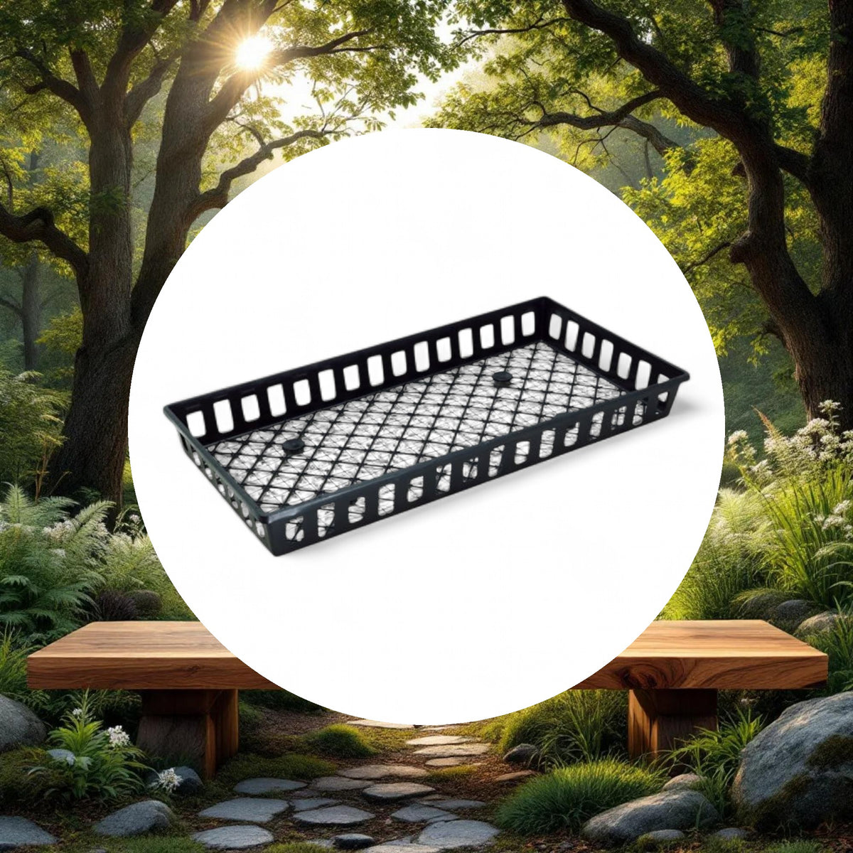 Mesh Web Propagation Tray w/ Open Sides (10in x 20in) - Image 5