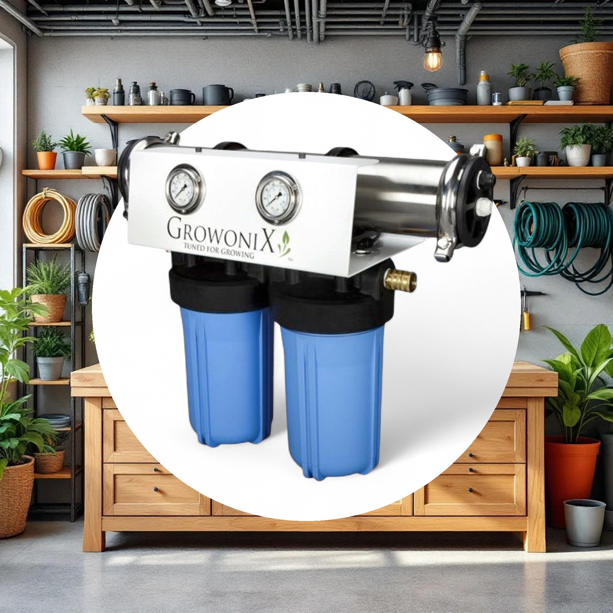 GrowoniX 1000 Gallon/Day Reverse Osmosis Filter - Image 2
