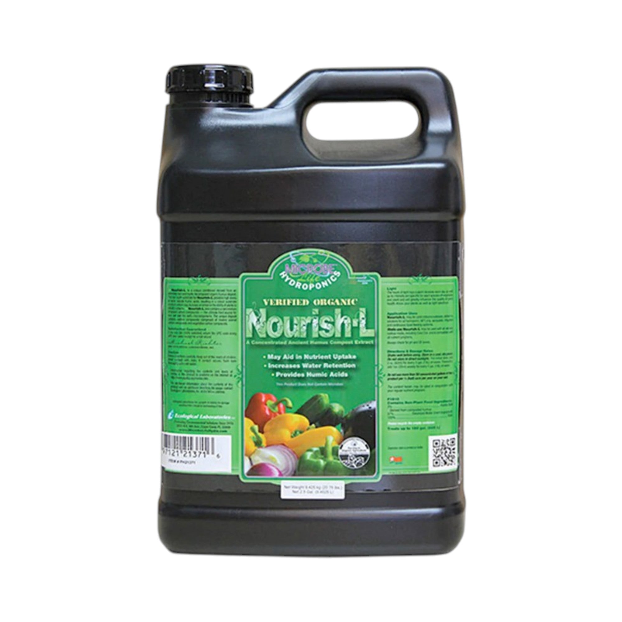 Microbe Life Hydroponics Nourish-L 2.5 Gallon