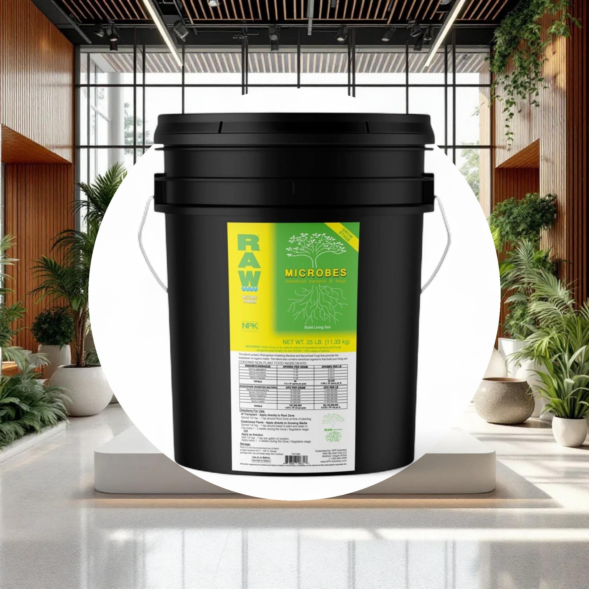 NPK RAW Microbes Grow Stage 25lbs - Image 3
