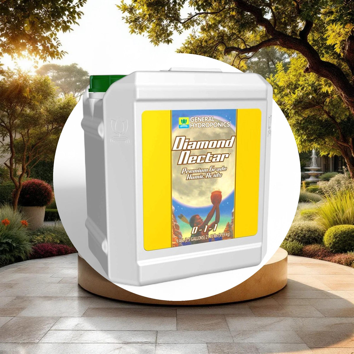 General Hydroponics Diamond Nectar 2.5 Gallon - Image 2