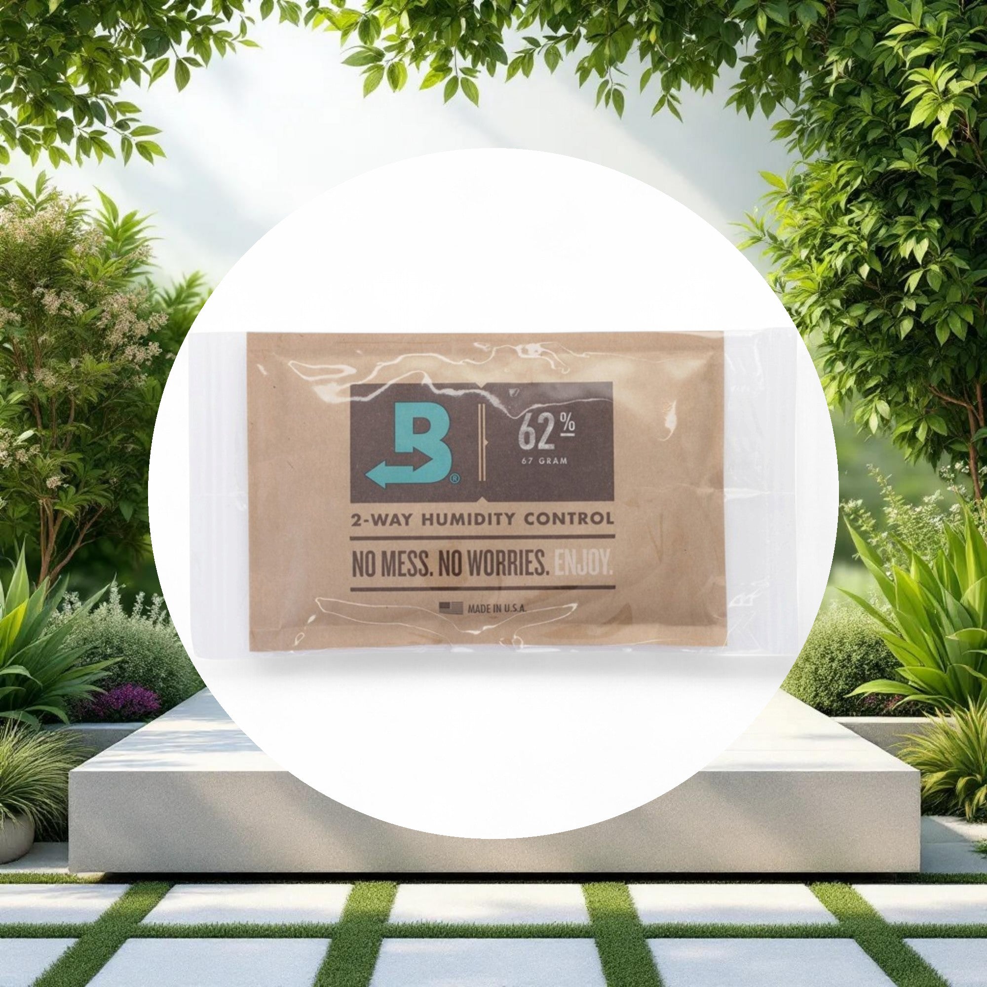 Boveda 2-Way Humidity Control Pack 62% 67g Individually Wrapped (100pcs/Case) - Image 2