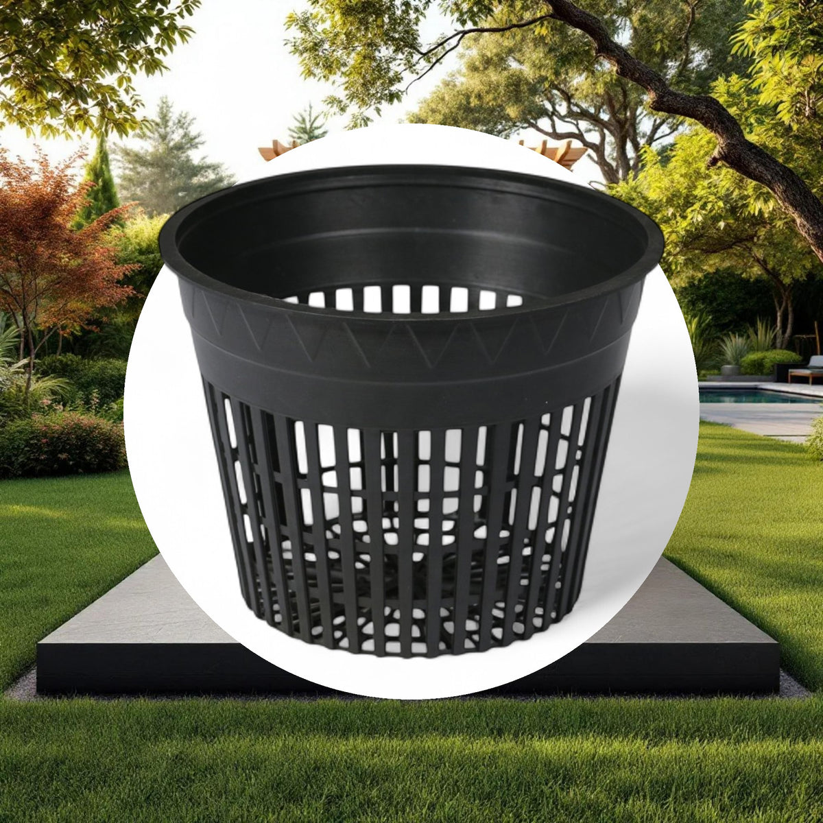 5'' Net Mesh Cup Pot (24/pk) - Image 4