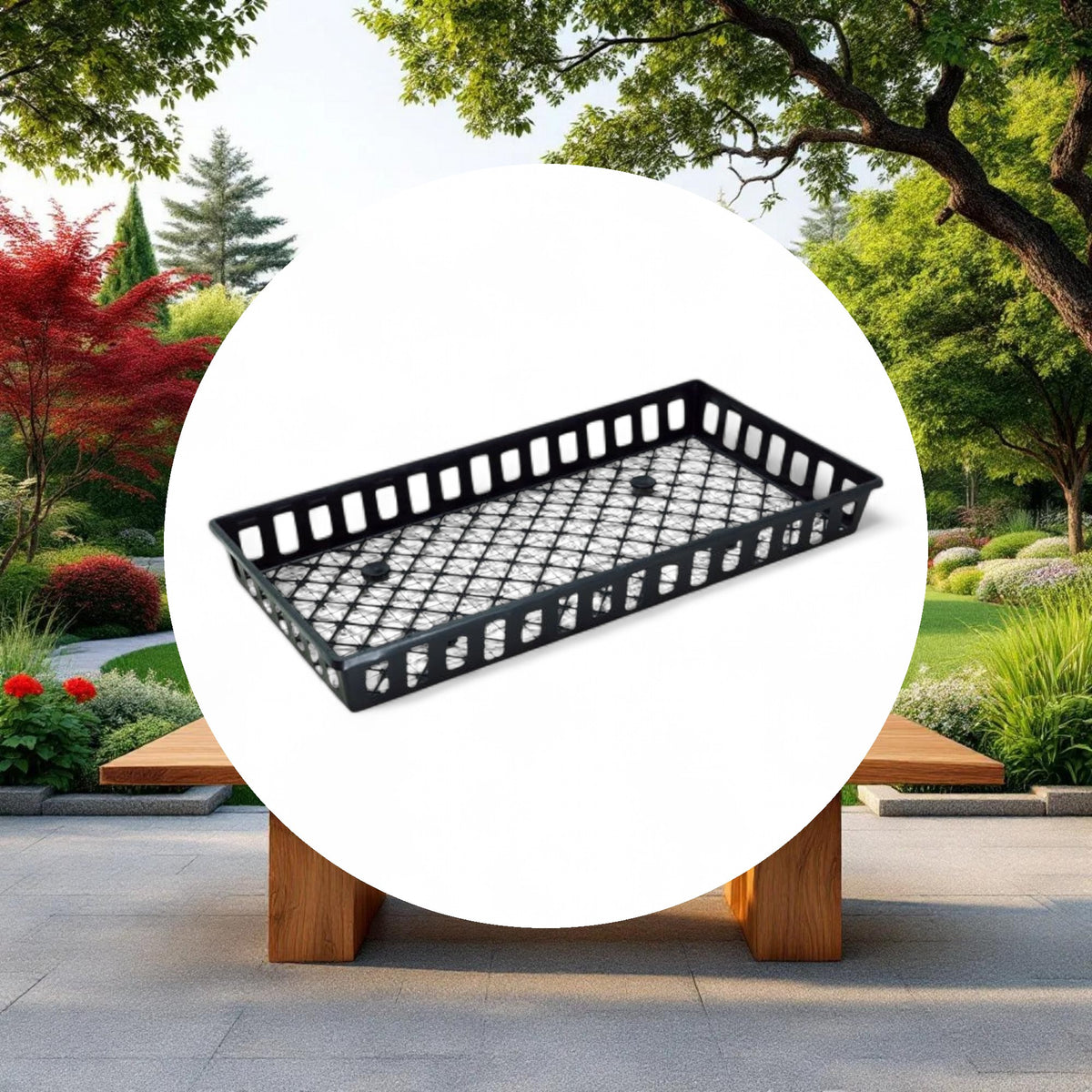 Mesh Web Propagation Tray w/ Open Sides (10in x 20in) - Image 4