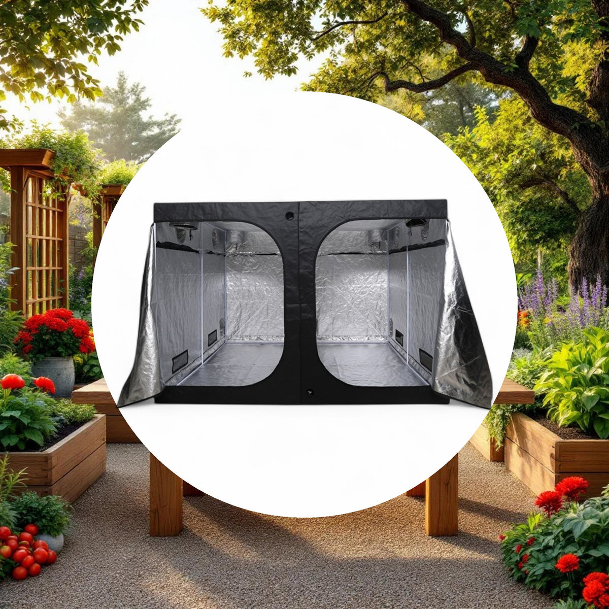 OneDeal Grow Tent 10ft x 10ft x 6.5ft - Image 5