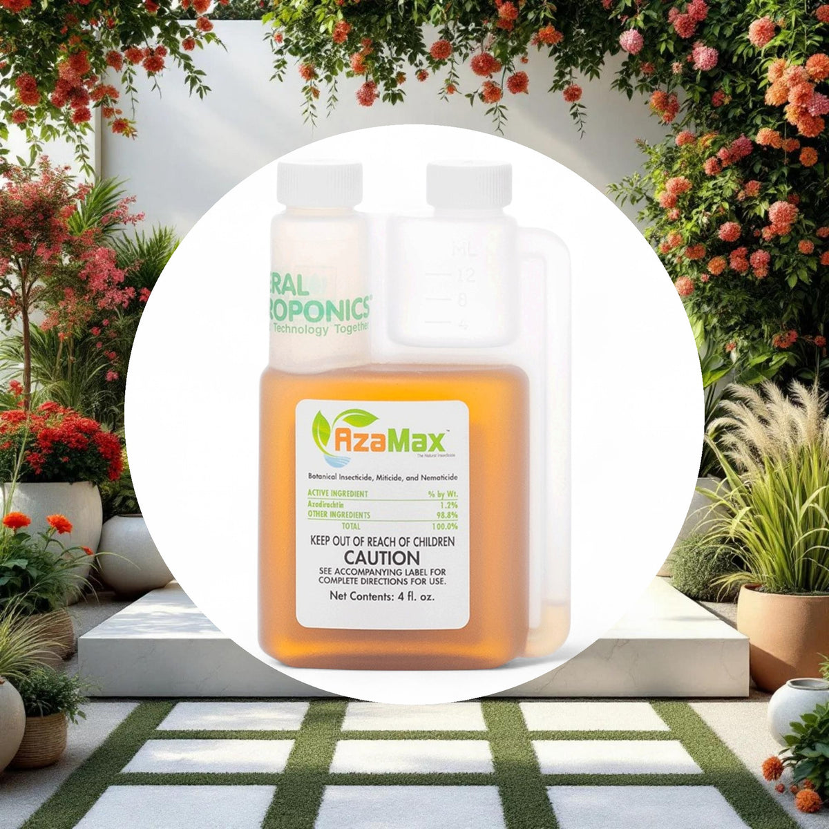 General Hydroponics AzaMax 4 fl oz - Image 2
