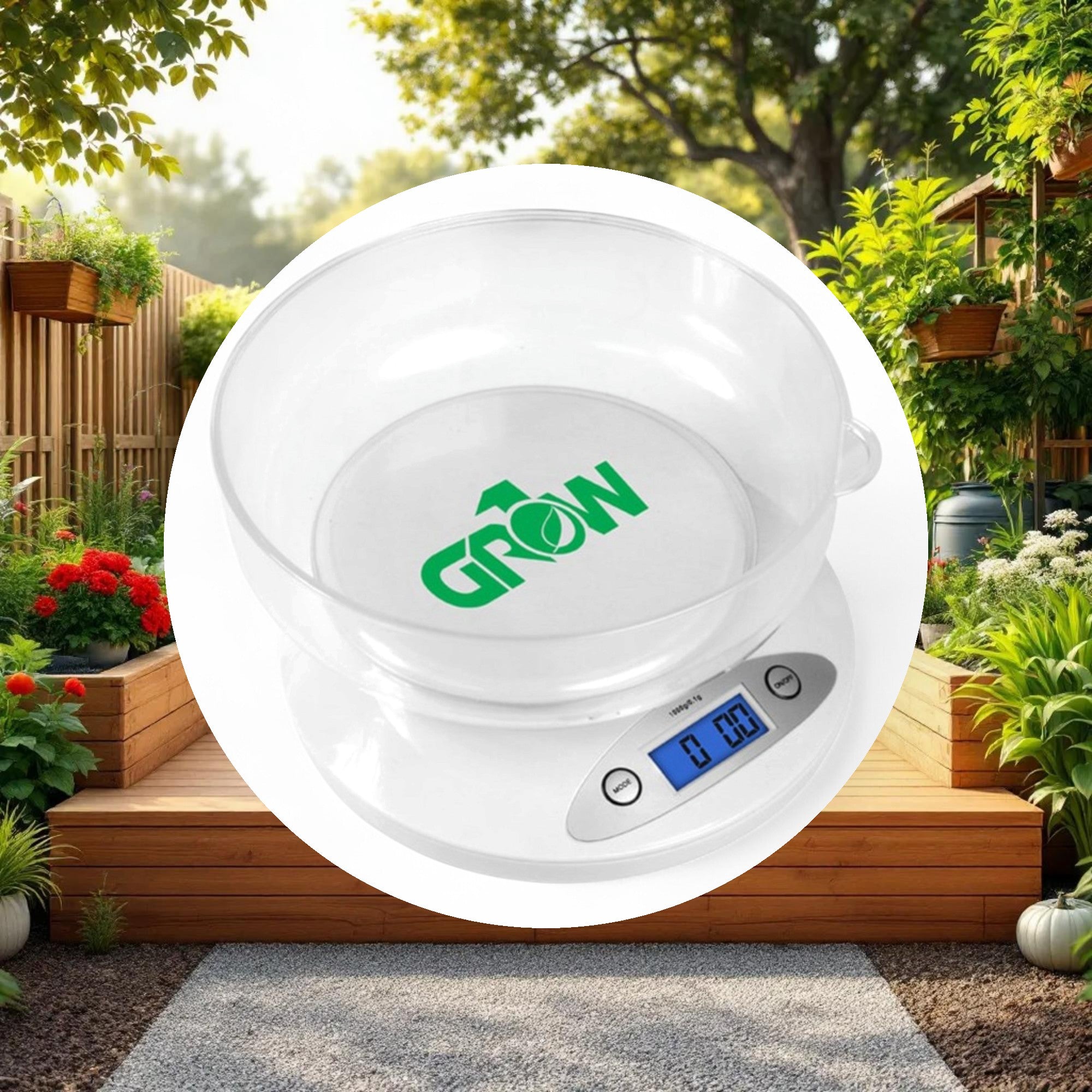 GROW1 Digital Nutrient Scale w/ Bowl 2.5lbs - Image 5