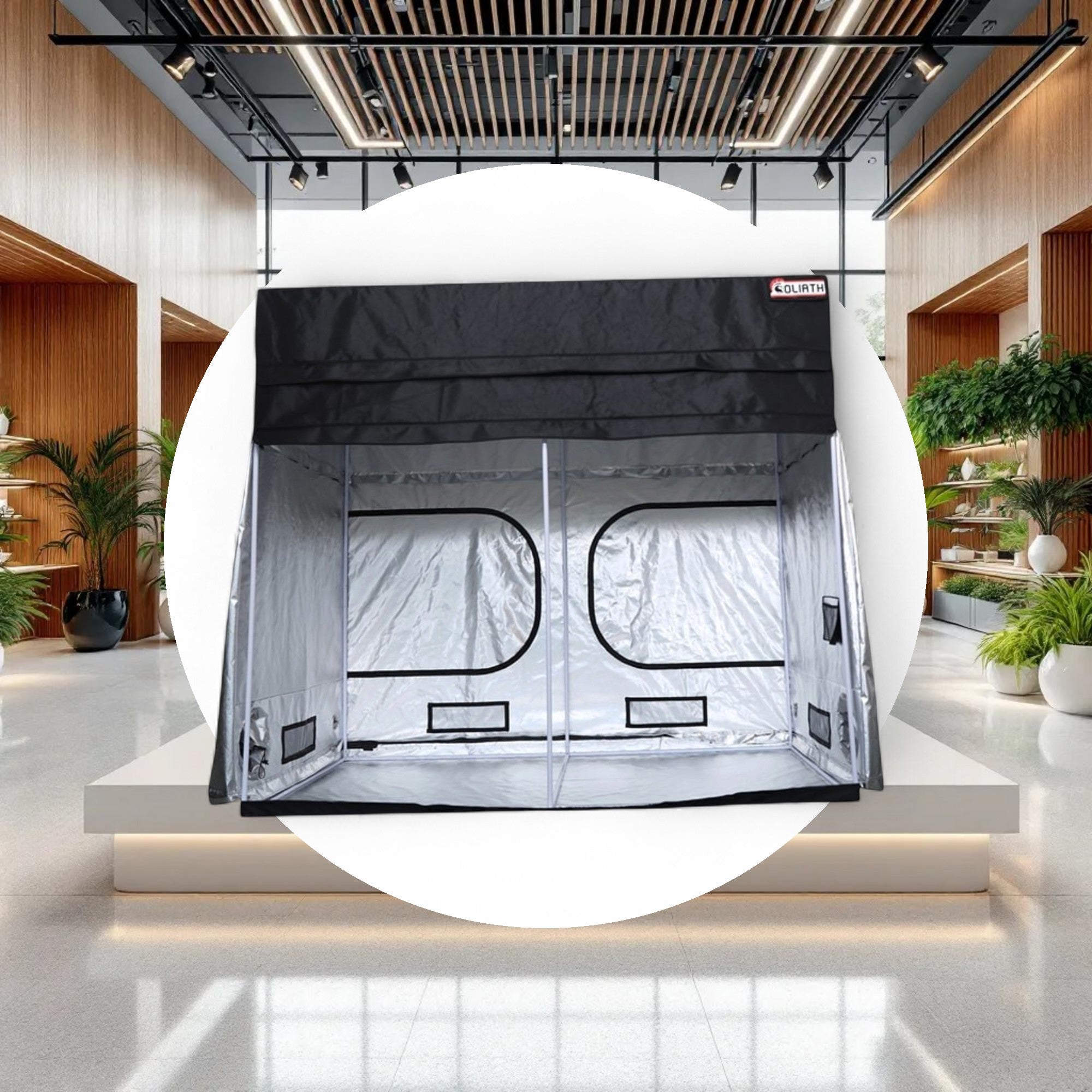 Goliath Grow Tent 5ft x 9ft x 6ft11in - 7ft11in - Image 4