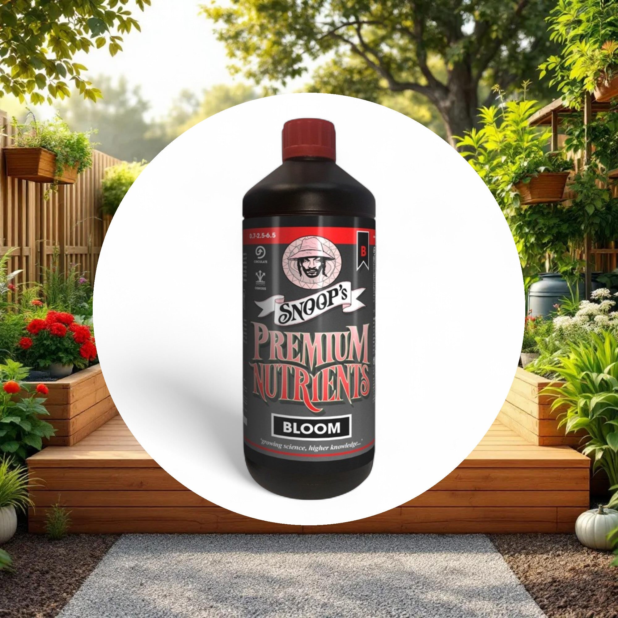 Snoop's Premium Nutrients Bloom B Coco 5ltr 0.3-2.5-5.8 - Image 5