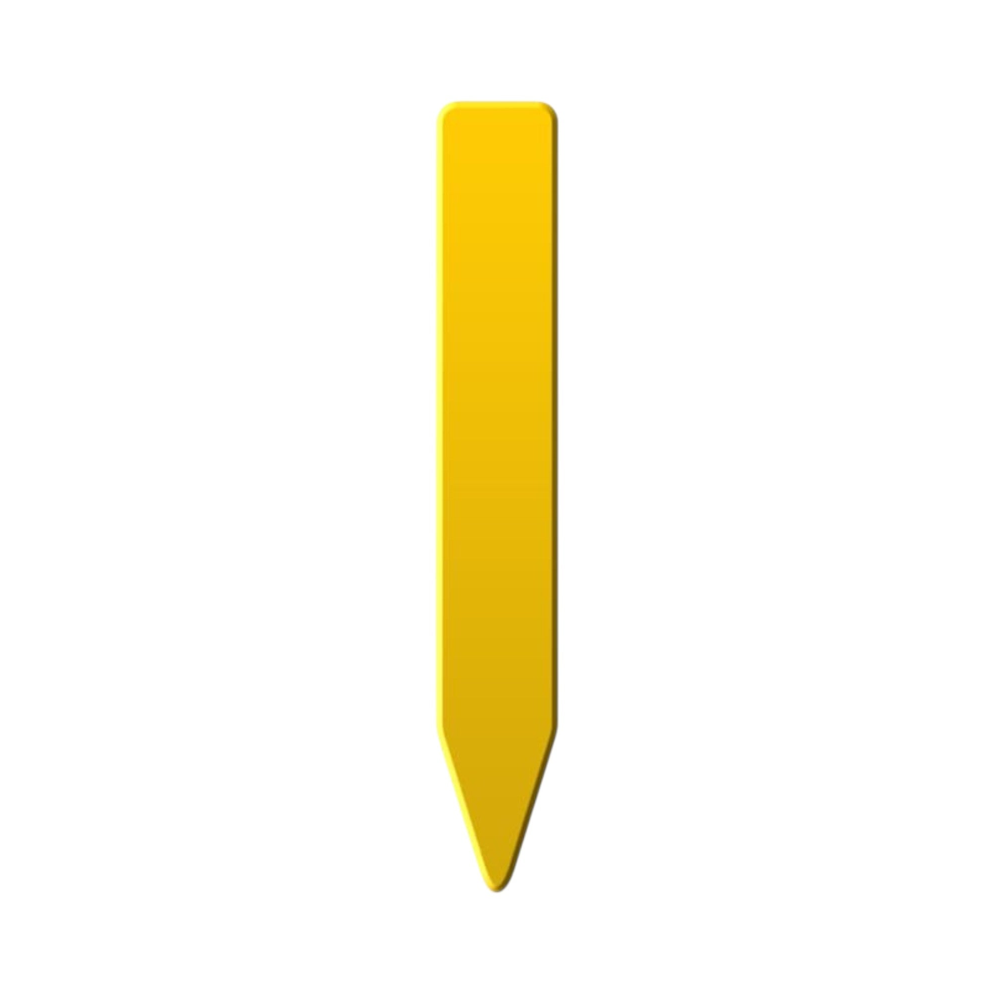 Grow1 Plant Stake Labels Yellow (1000 pieces)