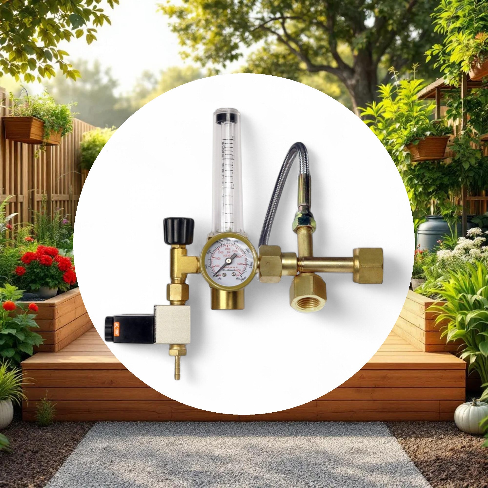 GROW1 CO2 Regulator Dual - Image 3