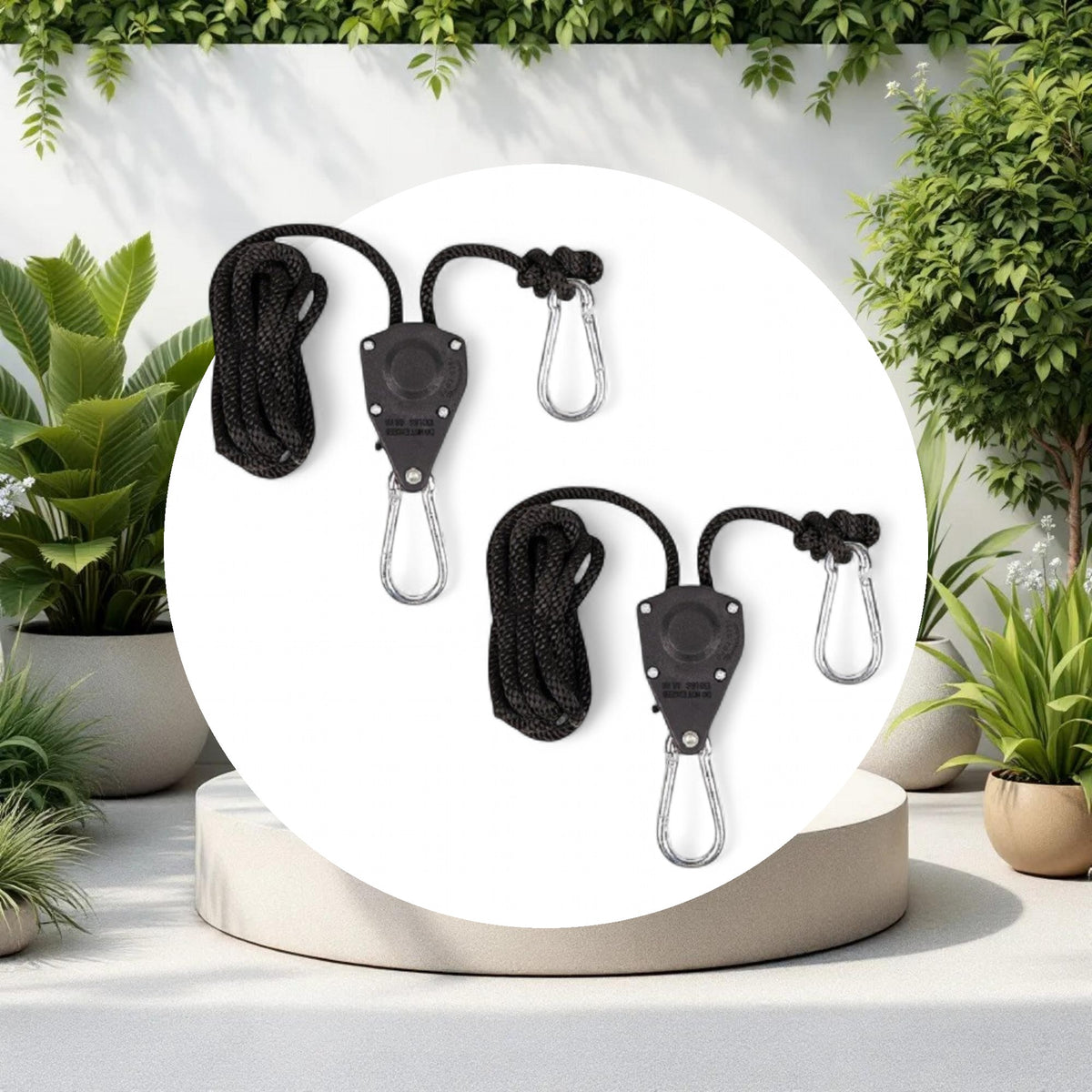 Rope Ratcheting Light Hangers 1/8in (2pcs/Pack) - Image 2