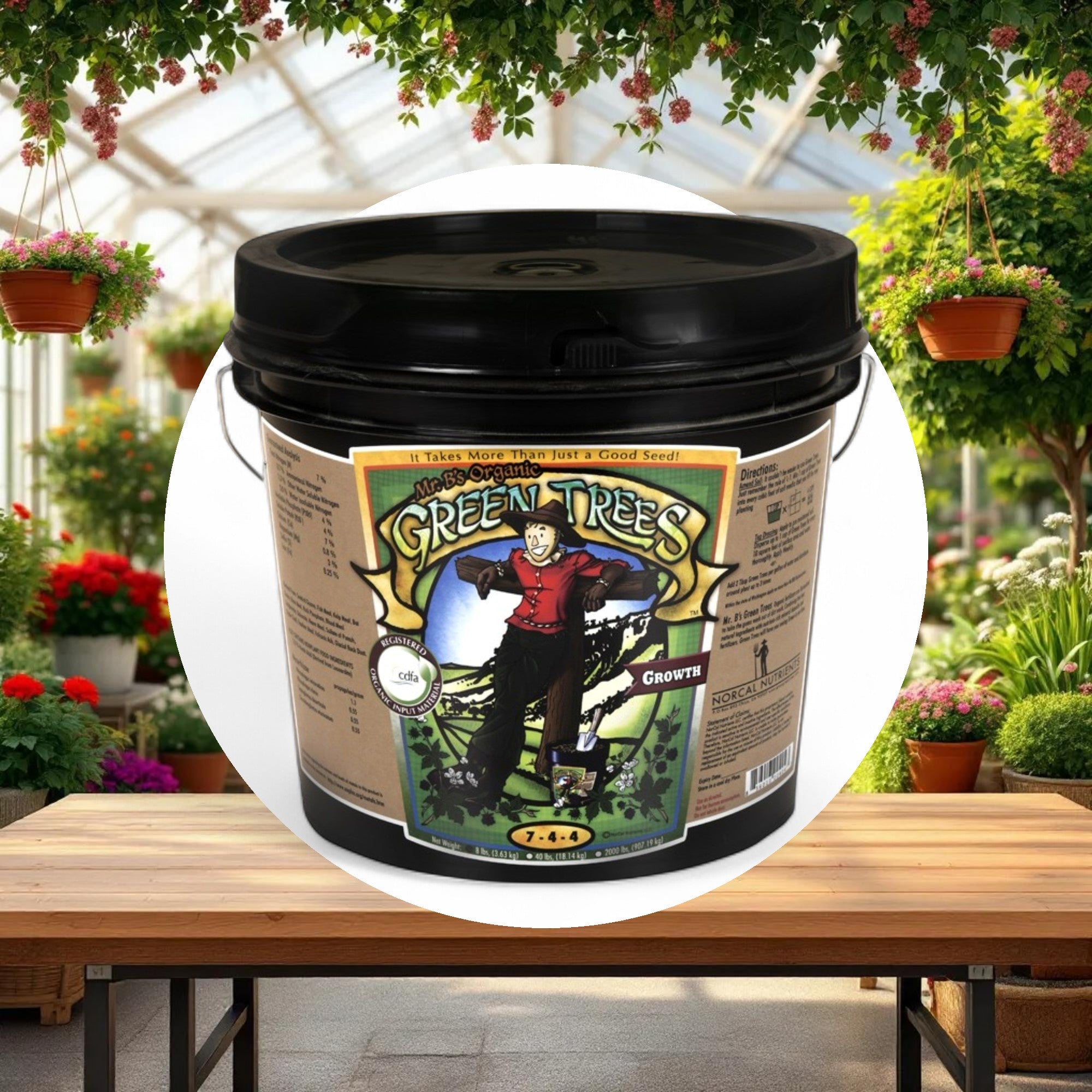 Mr. B's Green Trees Organic Growth 8lbs (1gal) - Image 3