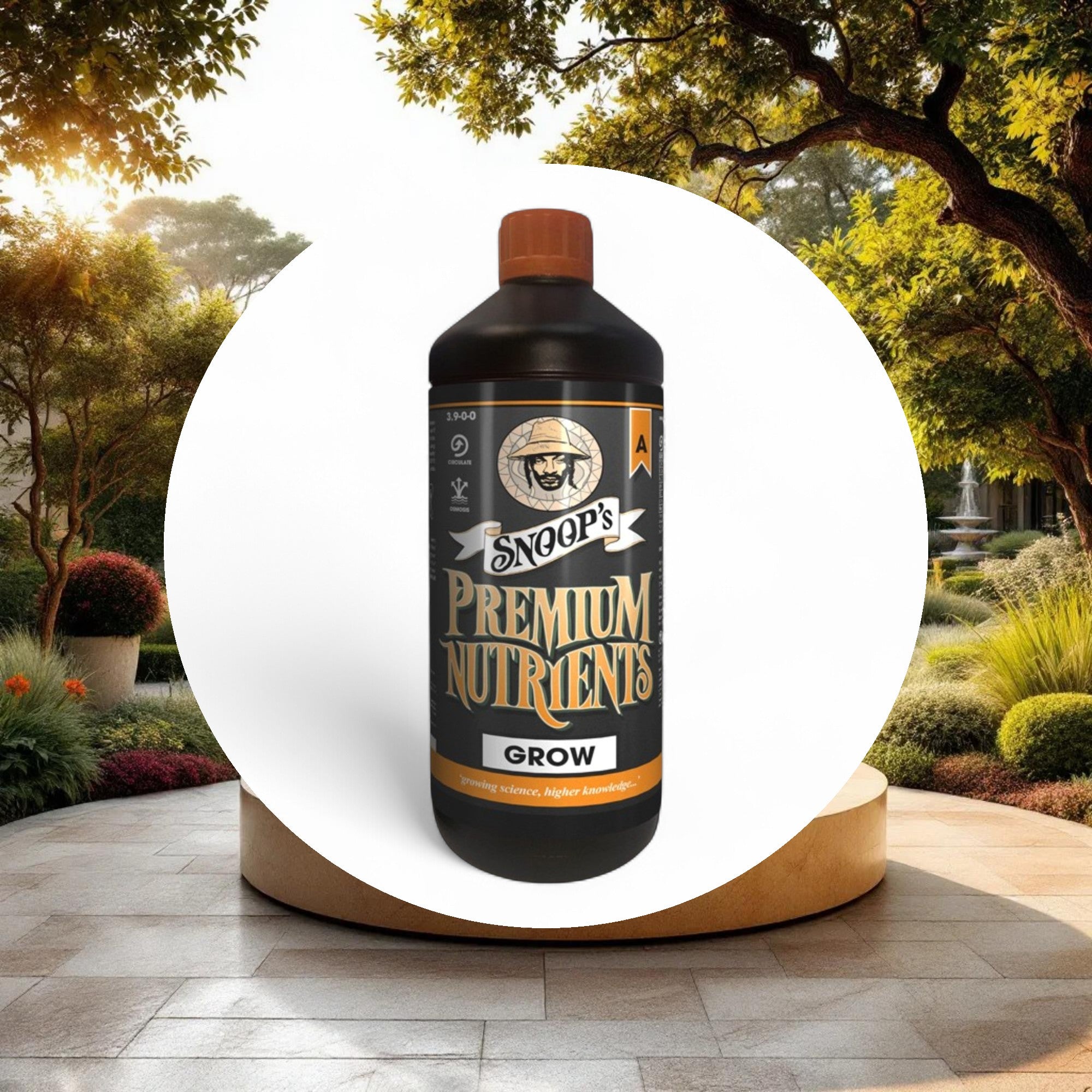 Snoop's Premium Nutrients Grow A Circulating 10ltr 3.9-0-0 (Hydro Recirculating) - Image 2