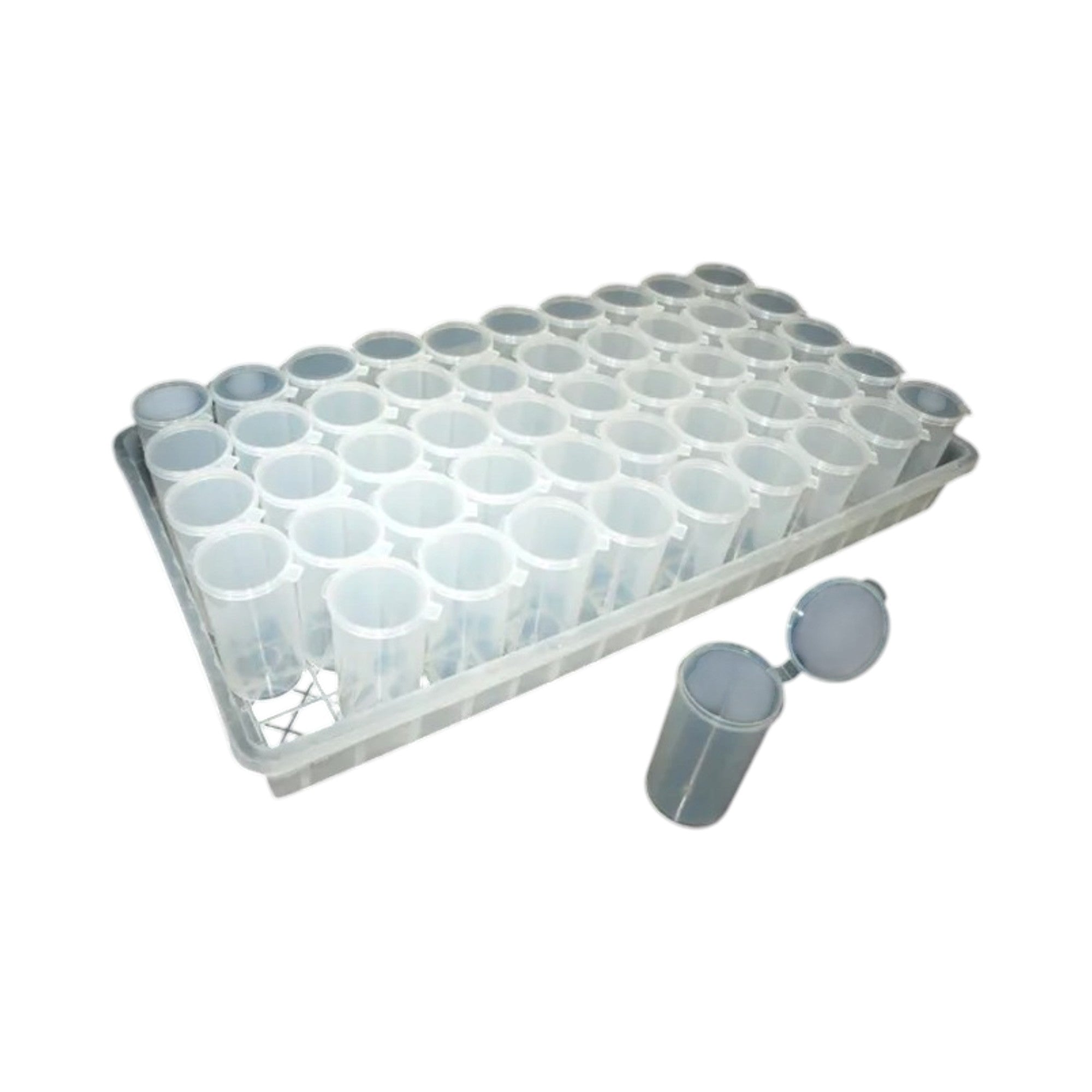4oz Flip-Top MicrocloneVials (50pcs)