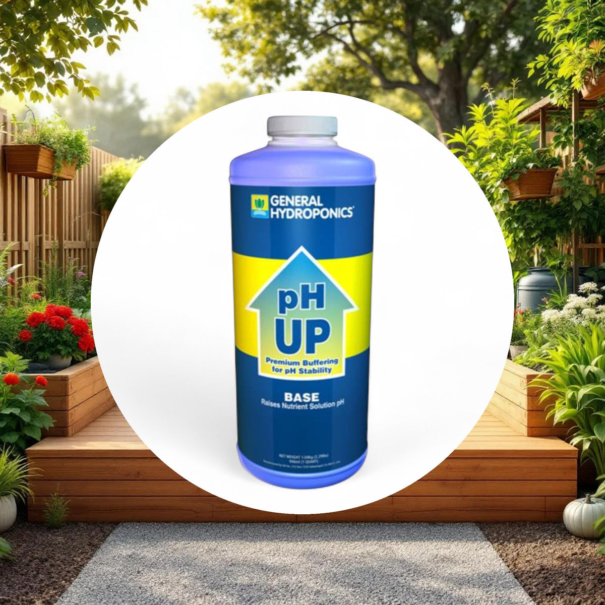 General Hydroponics pH Up 1 Quart - Image 5