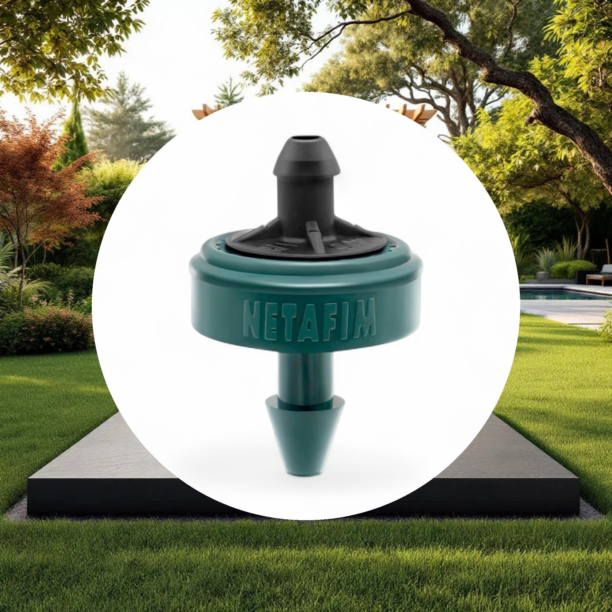 Netafim Woodpecker Pressure Compensating Junior Dripper w/ CNL 2.0GPH Green (250pcs/Bag) - Image 5
