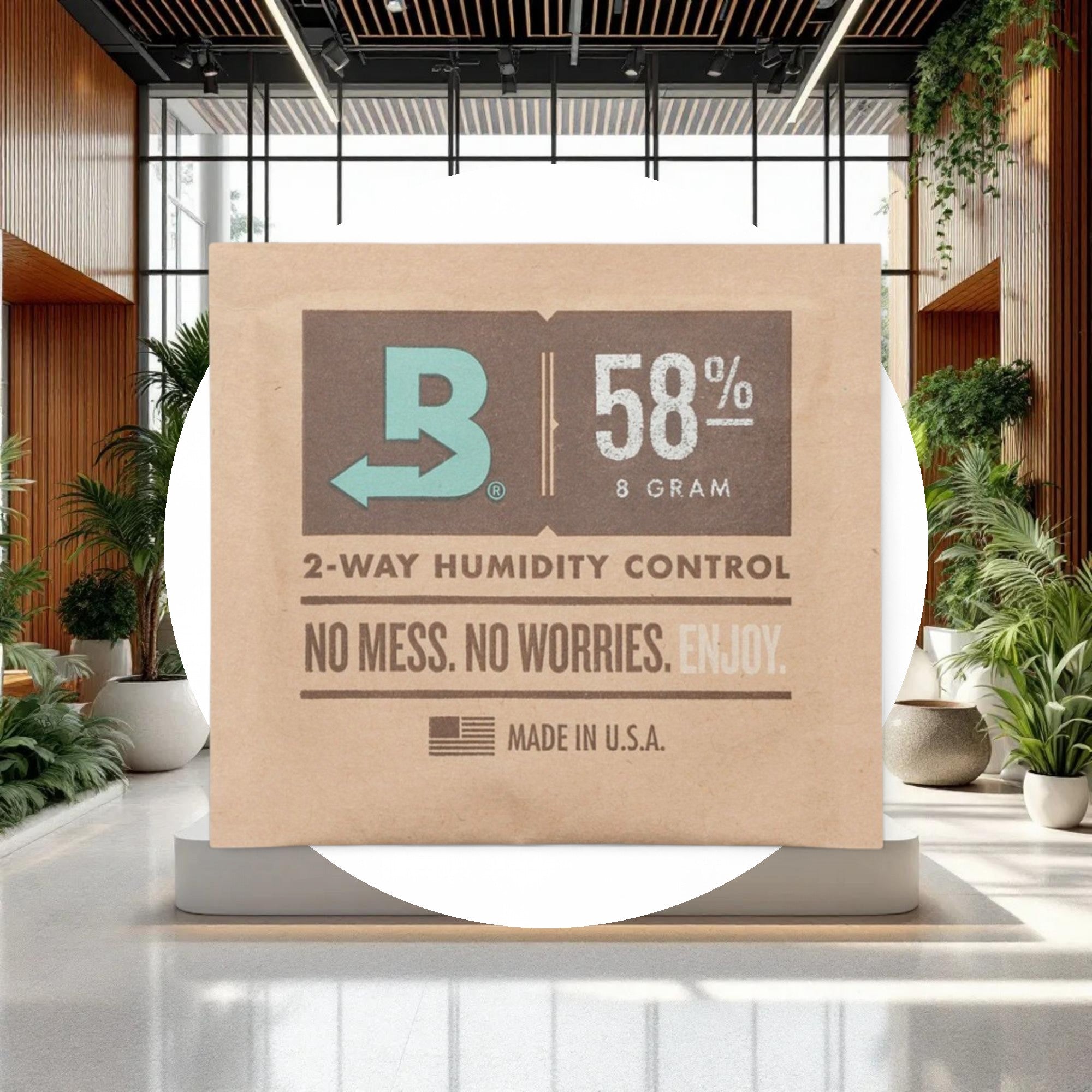 Boveda 2-Way Humidity Control Pack 58% RH 8g (300pcs/Case) - Image 3