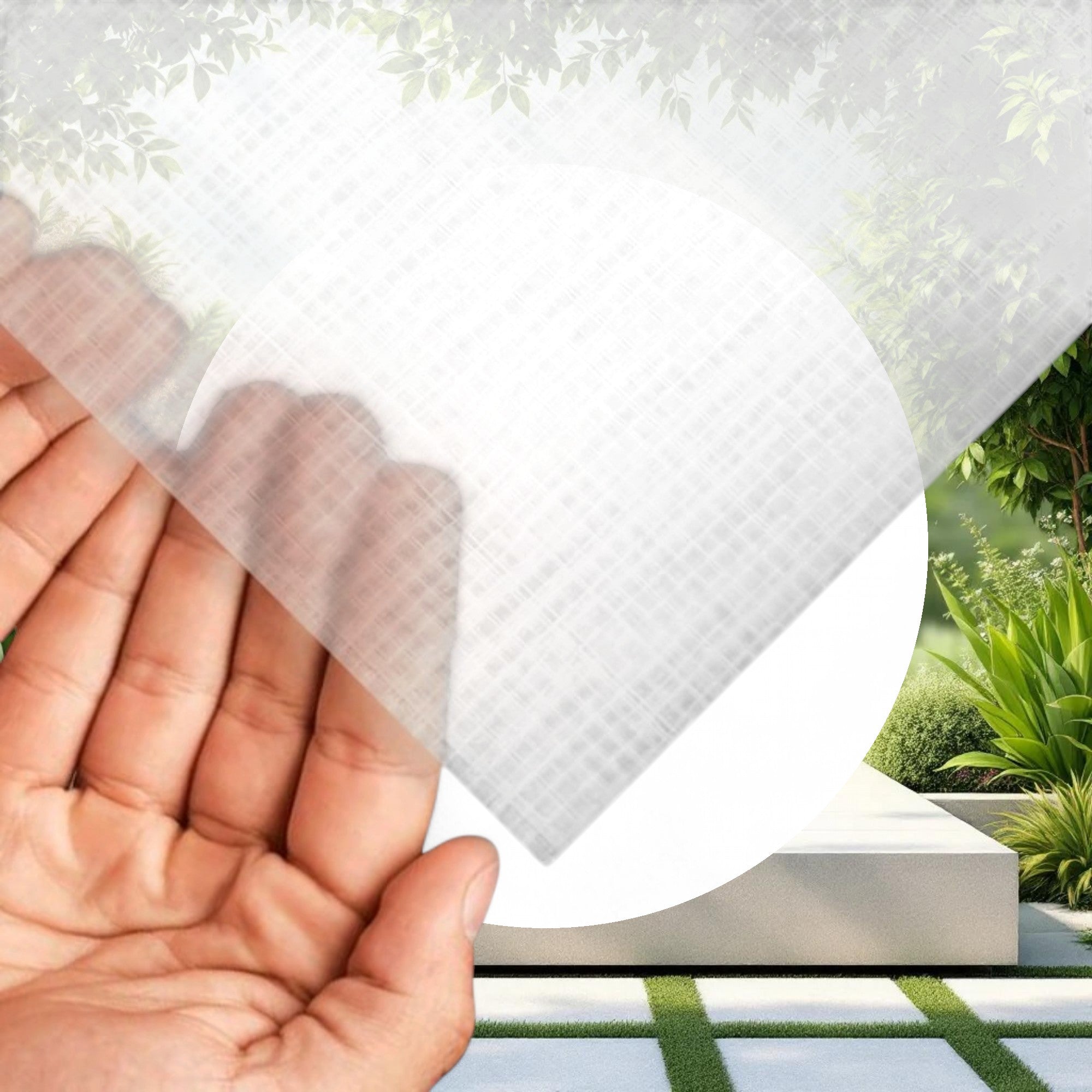 Woven Greenhouse Film Clear 9mil UV 24ft x 100ft - Image 2