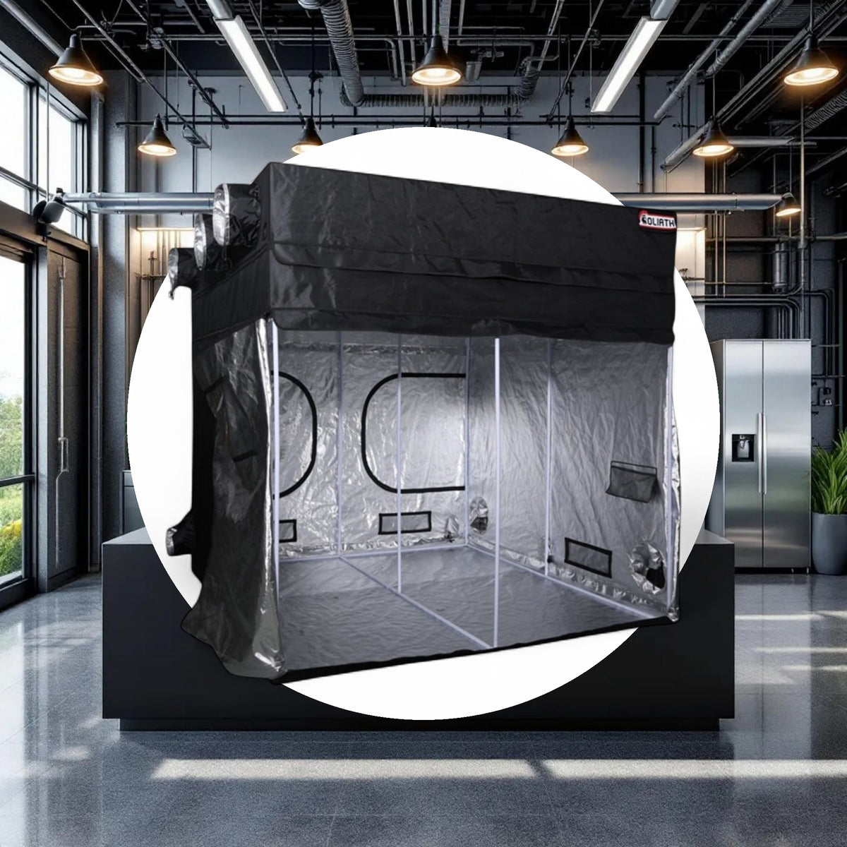 Goliath Grow Tent 8ft x 8ft x 6ft11in - 7ft11in - Image 3