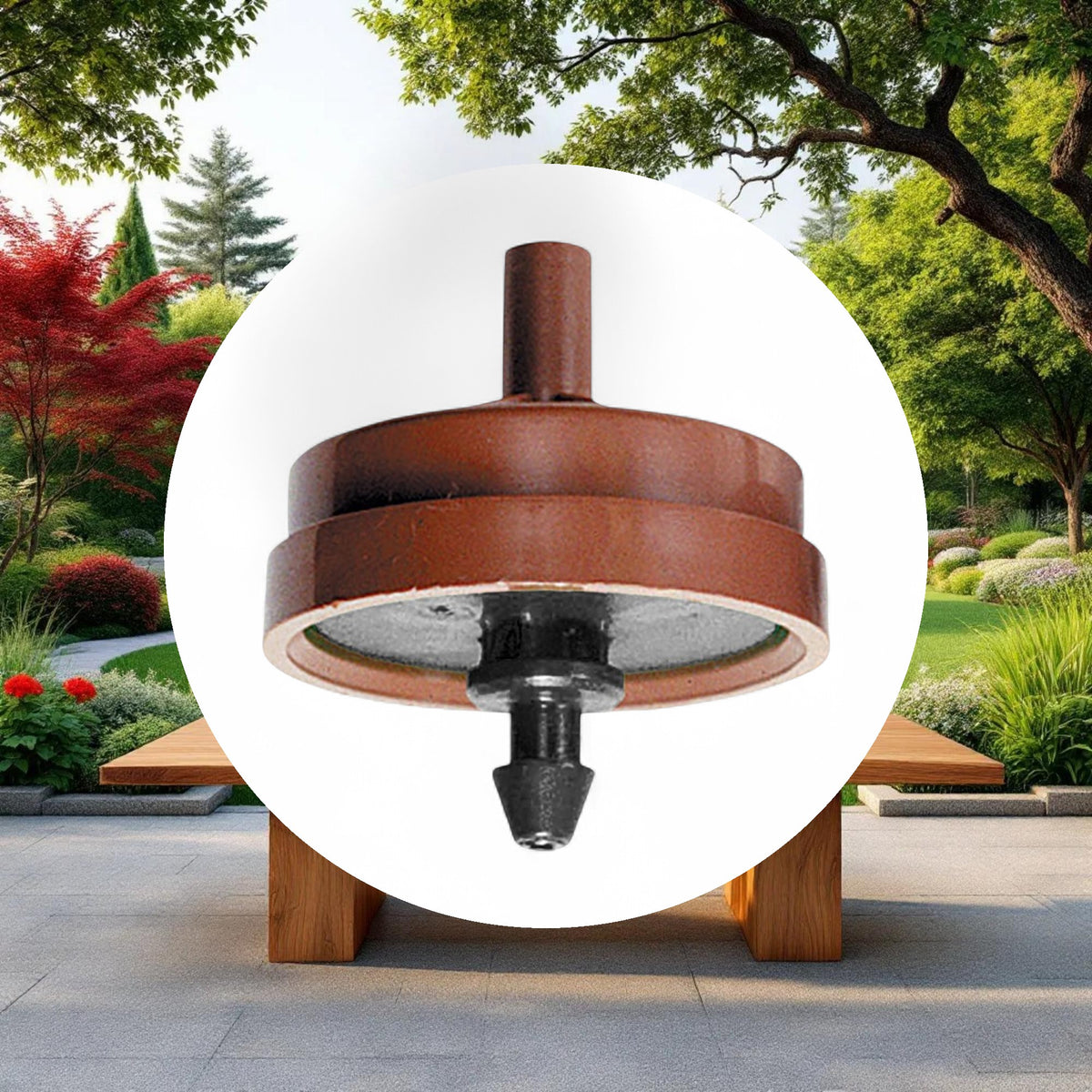 Netafim Woodpecker Pressure Compensating Dripper 1.06GPH Black/Brown (250pcs/Bag) - Image 5