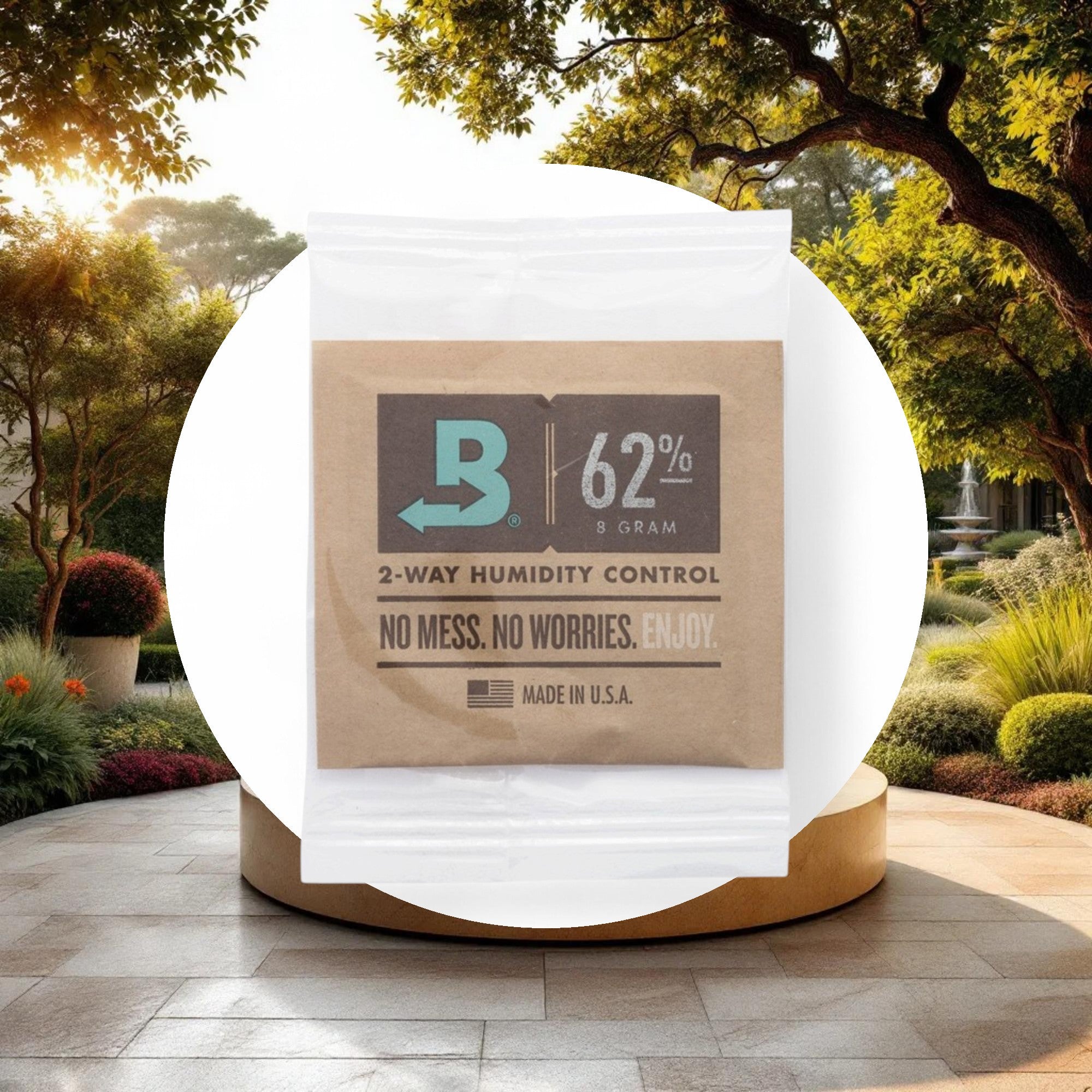 Boveda 2-Way Humidity Control Pack 62% RH 8g Bulk Individually Wrapped (300pcs/Case) - Image 2