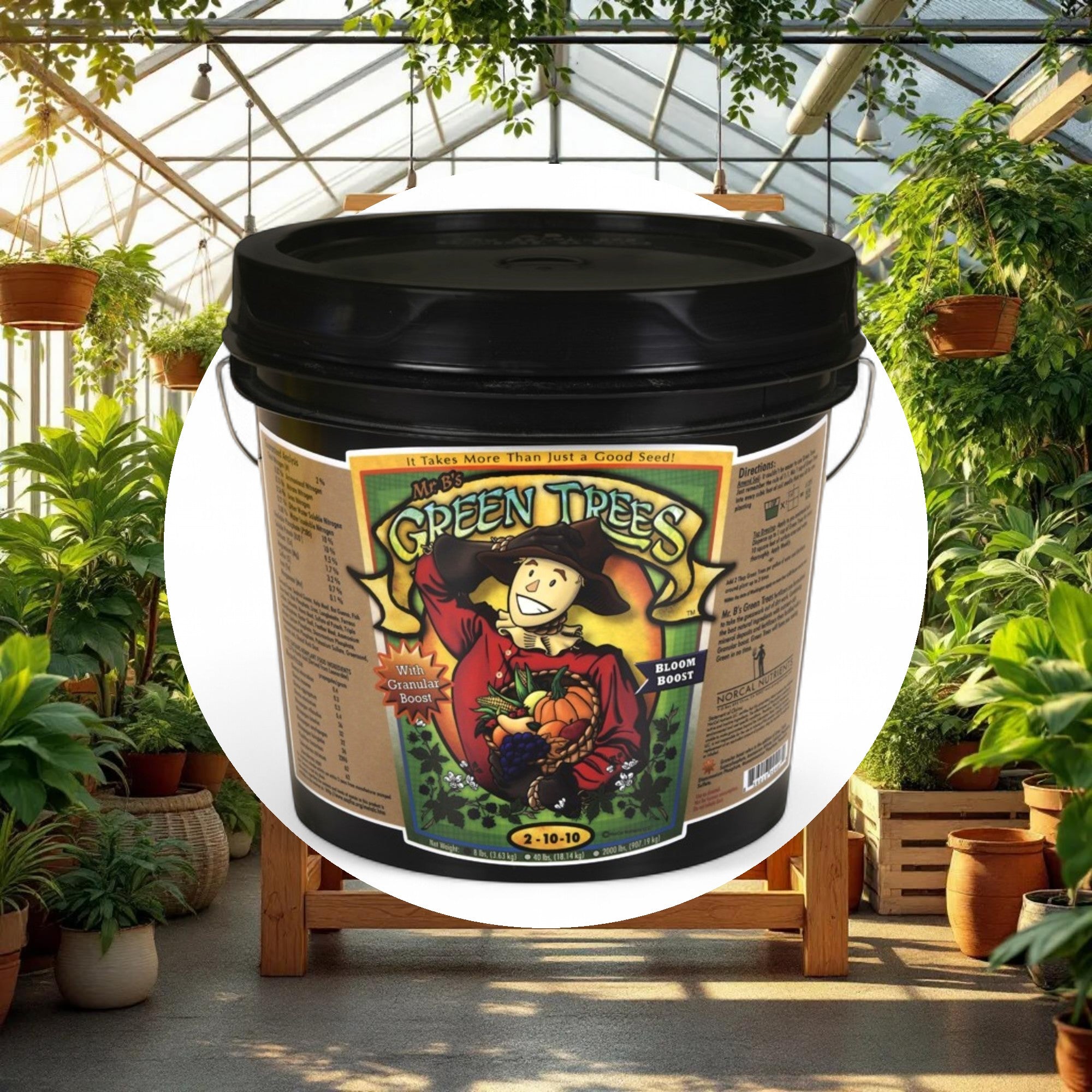 Mr. B's Green Trees Bloom Boost 8lbs (1gal) - Image 2