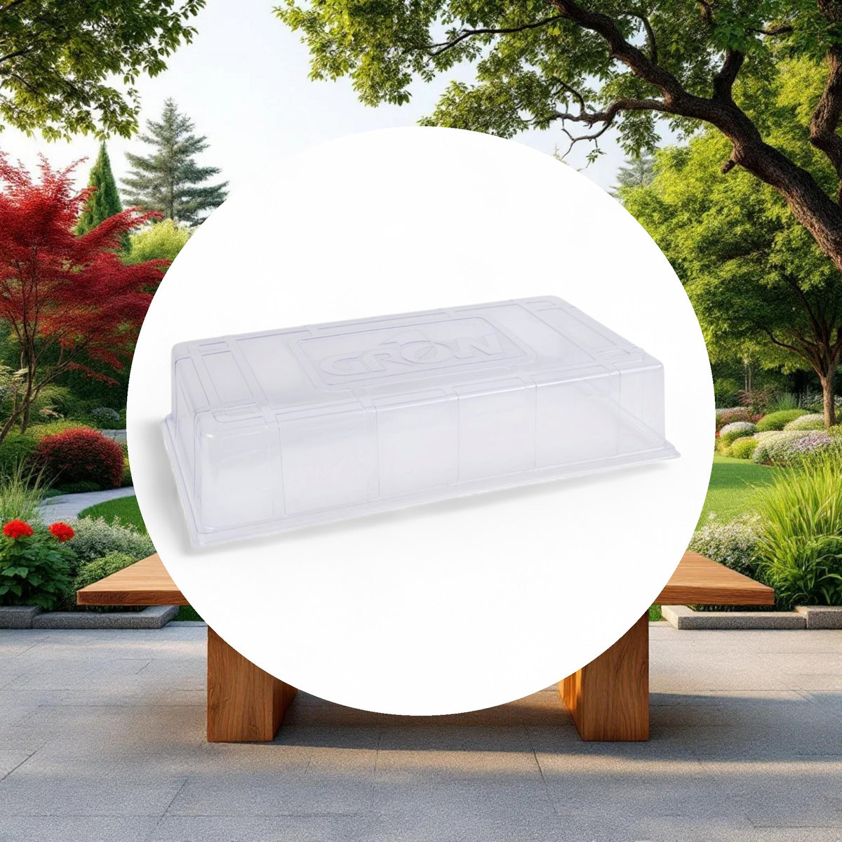 4" Standard Propagation Dome - 10" x 20" x 4.25" - NO VENT - Image 4