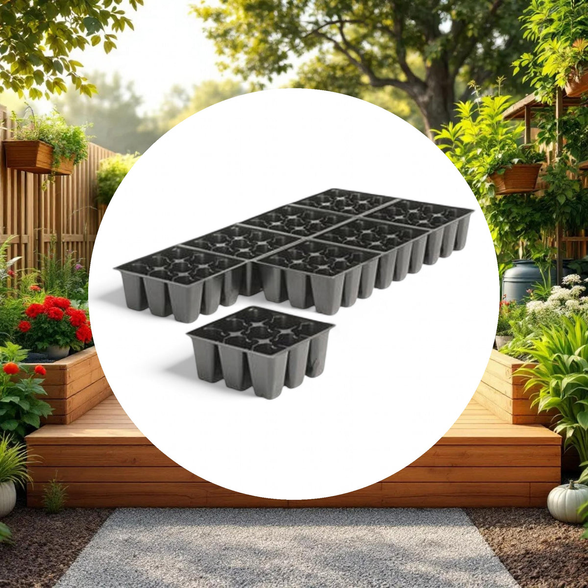 Break-A-Part Seedling Tray 72 Cell (10in x 20in x 2.5in) - Image 5