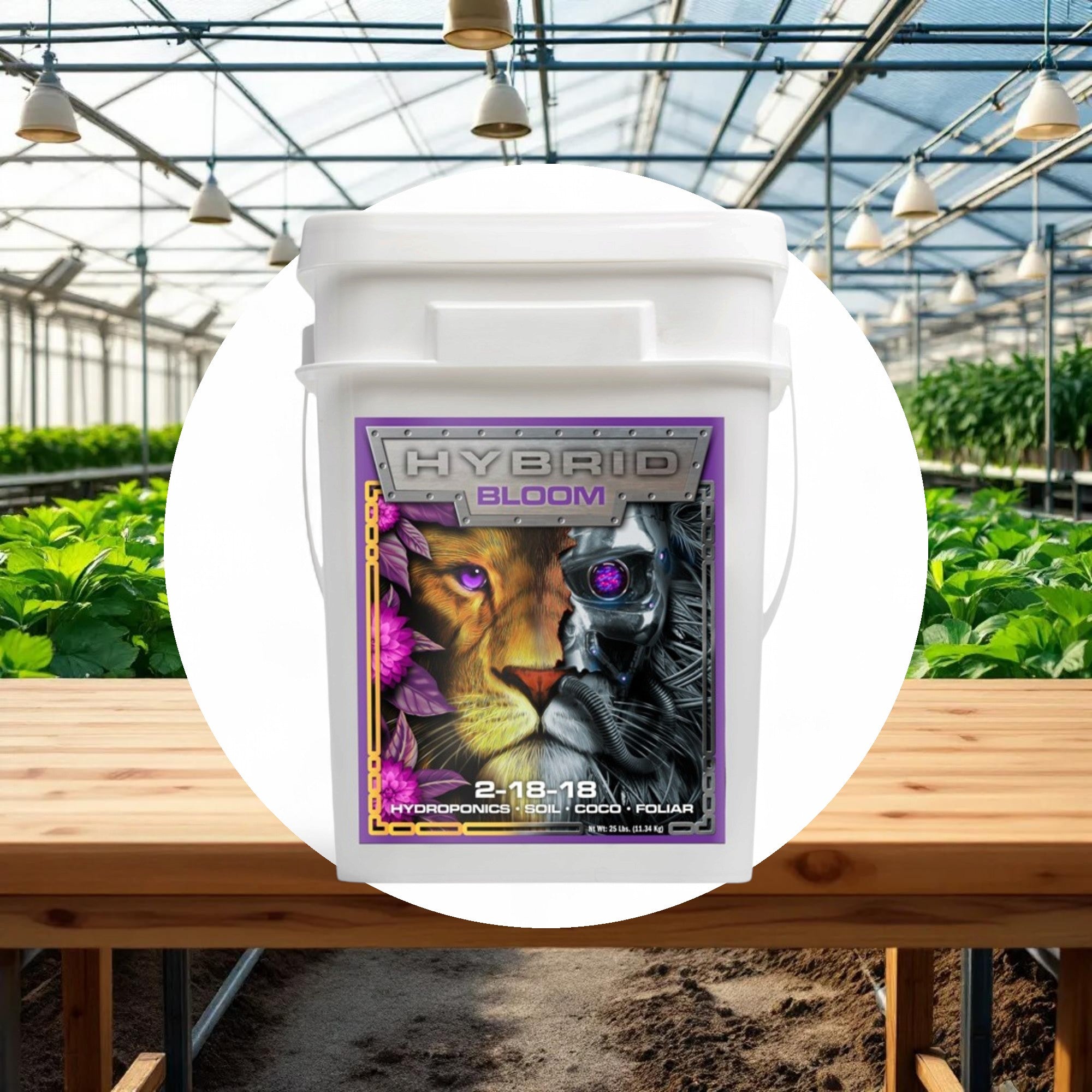 Green Gro Hybrid Bloom 2-18-18 25lb - Image 2