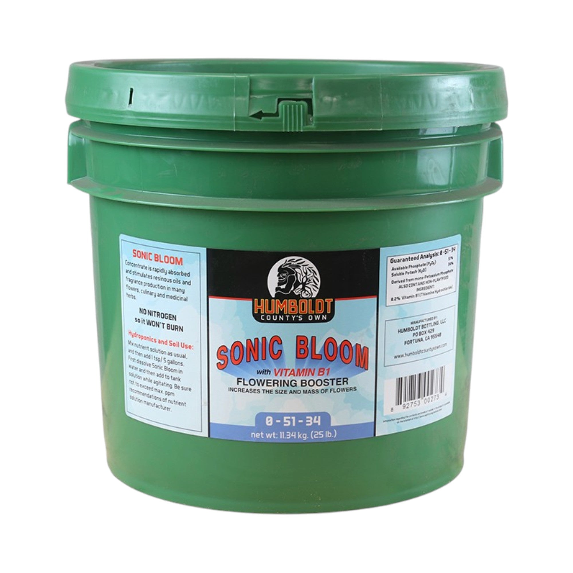 Humboldt County's Own Sonic Bloom w/ Vitamin B1 25lbs