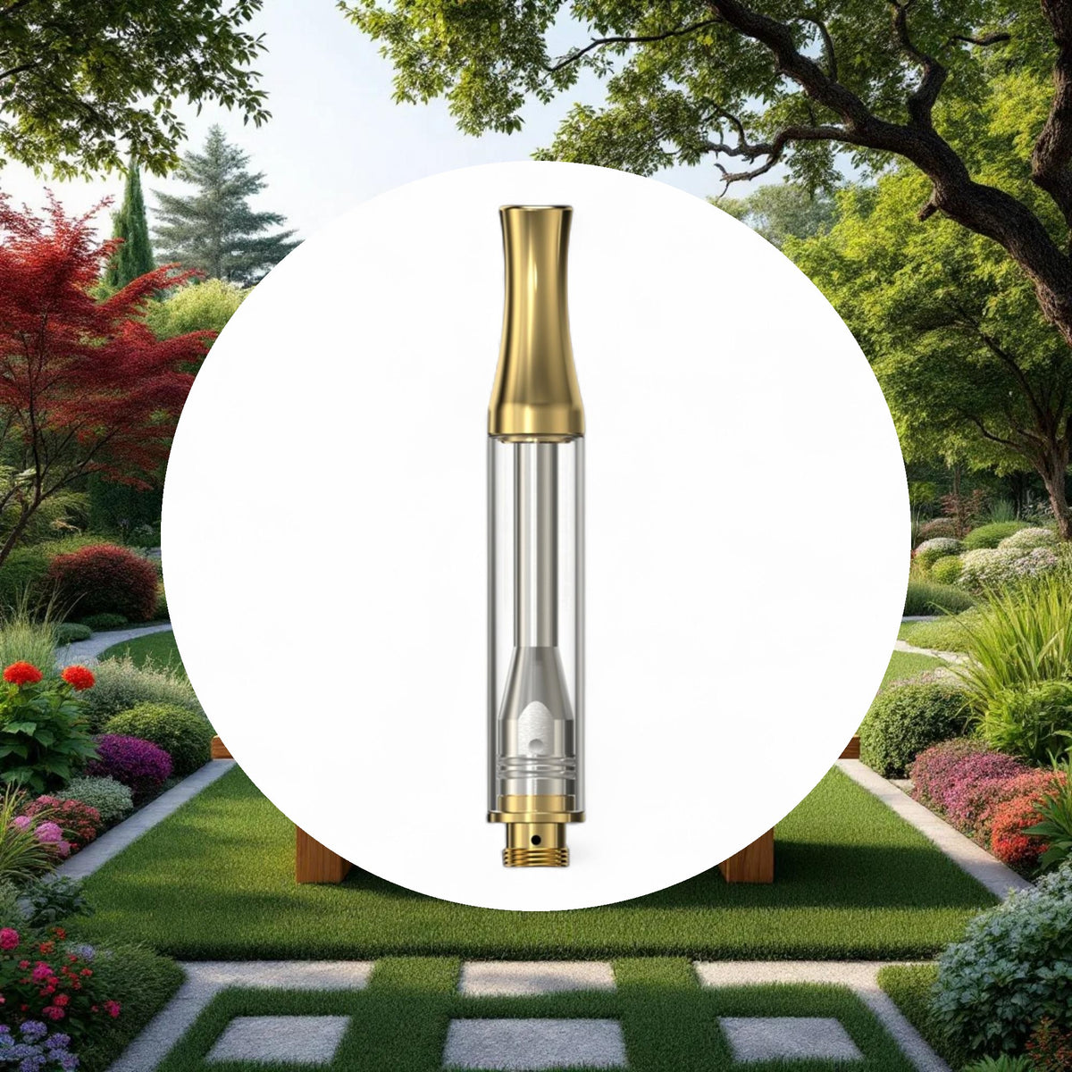 1ml Gold Cartridge w/ 1.2mm inlet (1-piece) - Image 4