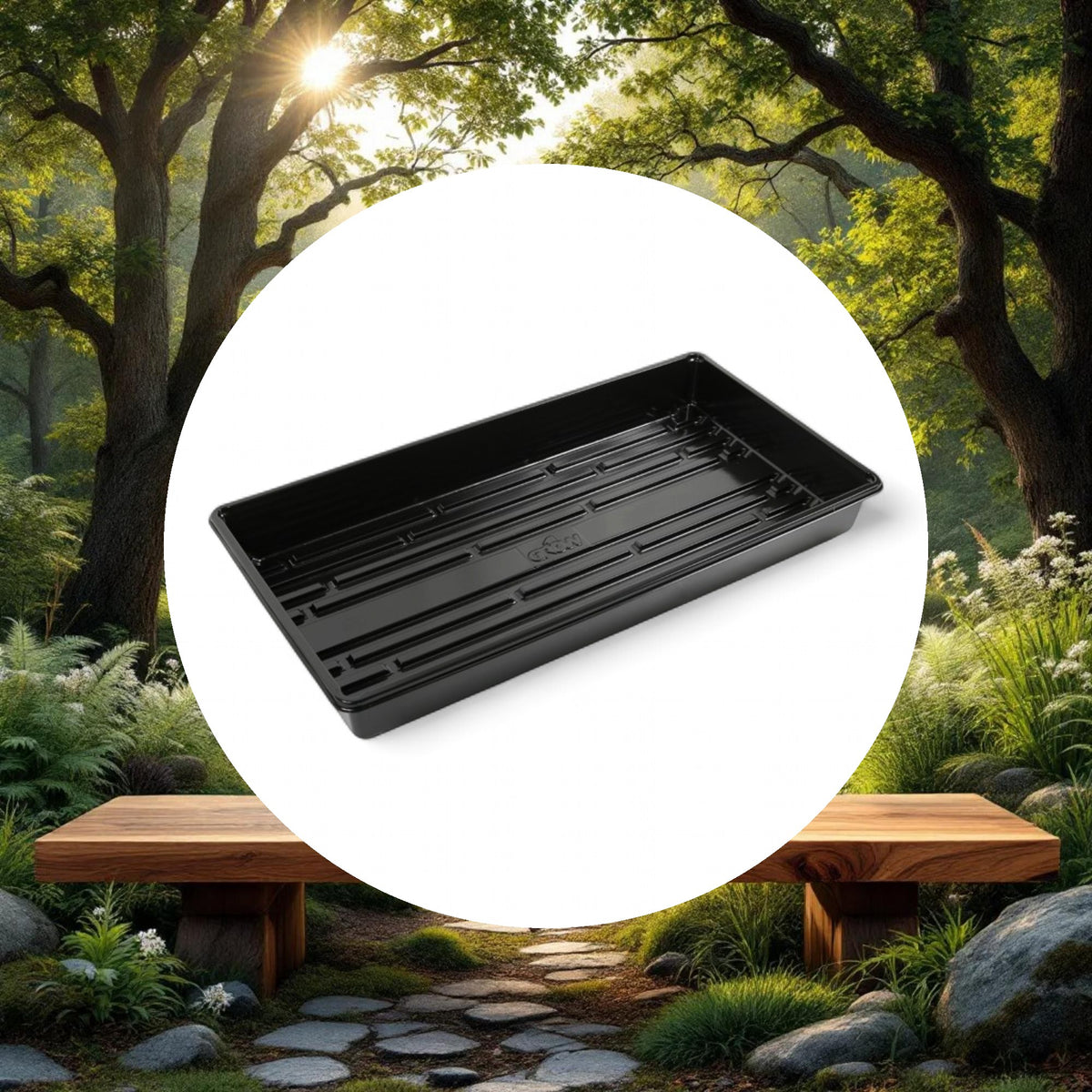 GROW1 Double Thick Propagation Tray w/o Drain Holes (10" x 20" x 2.25") - Image 5