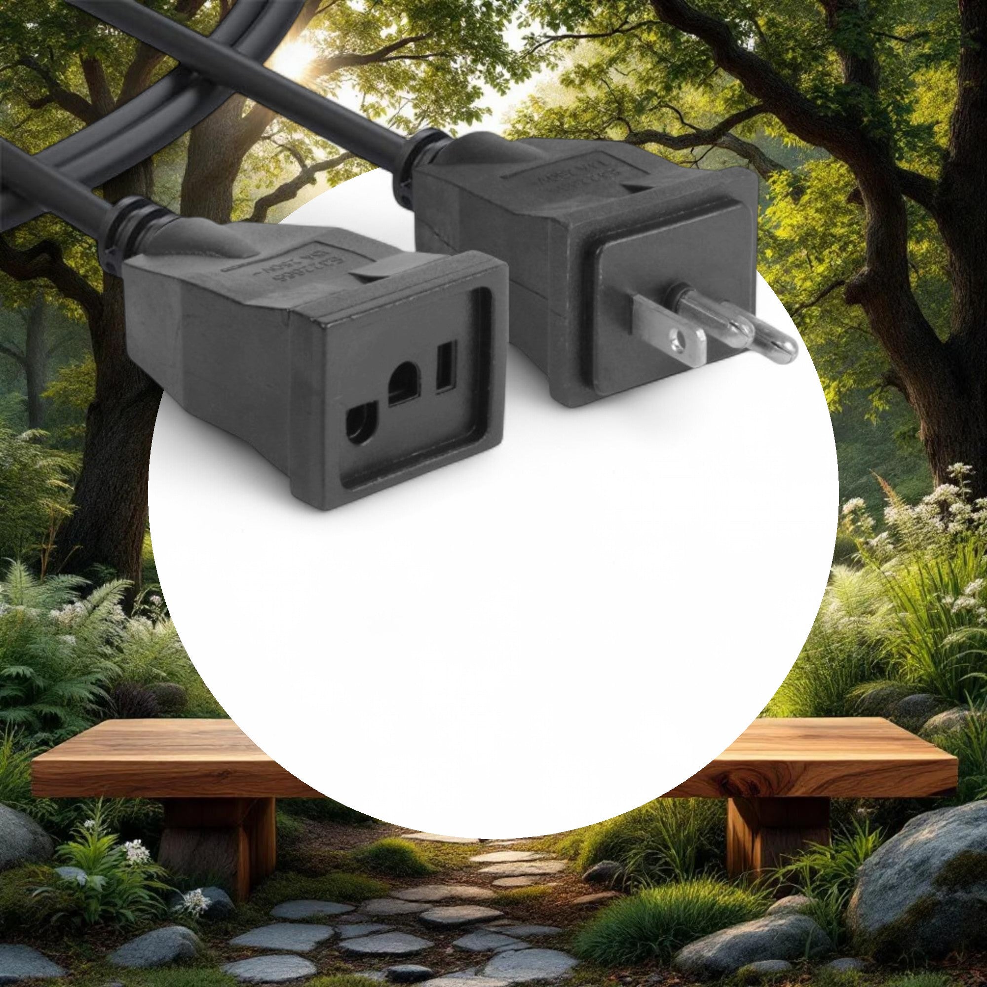 Grow1 Reflector 16 Gauge Extension Cord 25' - Image 5