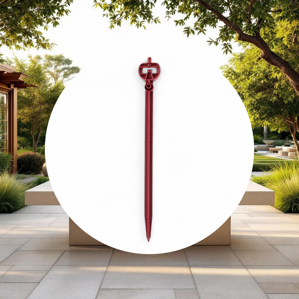 Netafim Pressure Compensating Standard Spray Stake Single Pattern 3.2GPH Plum (50pcs/Bag) - Image 4