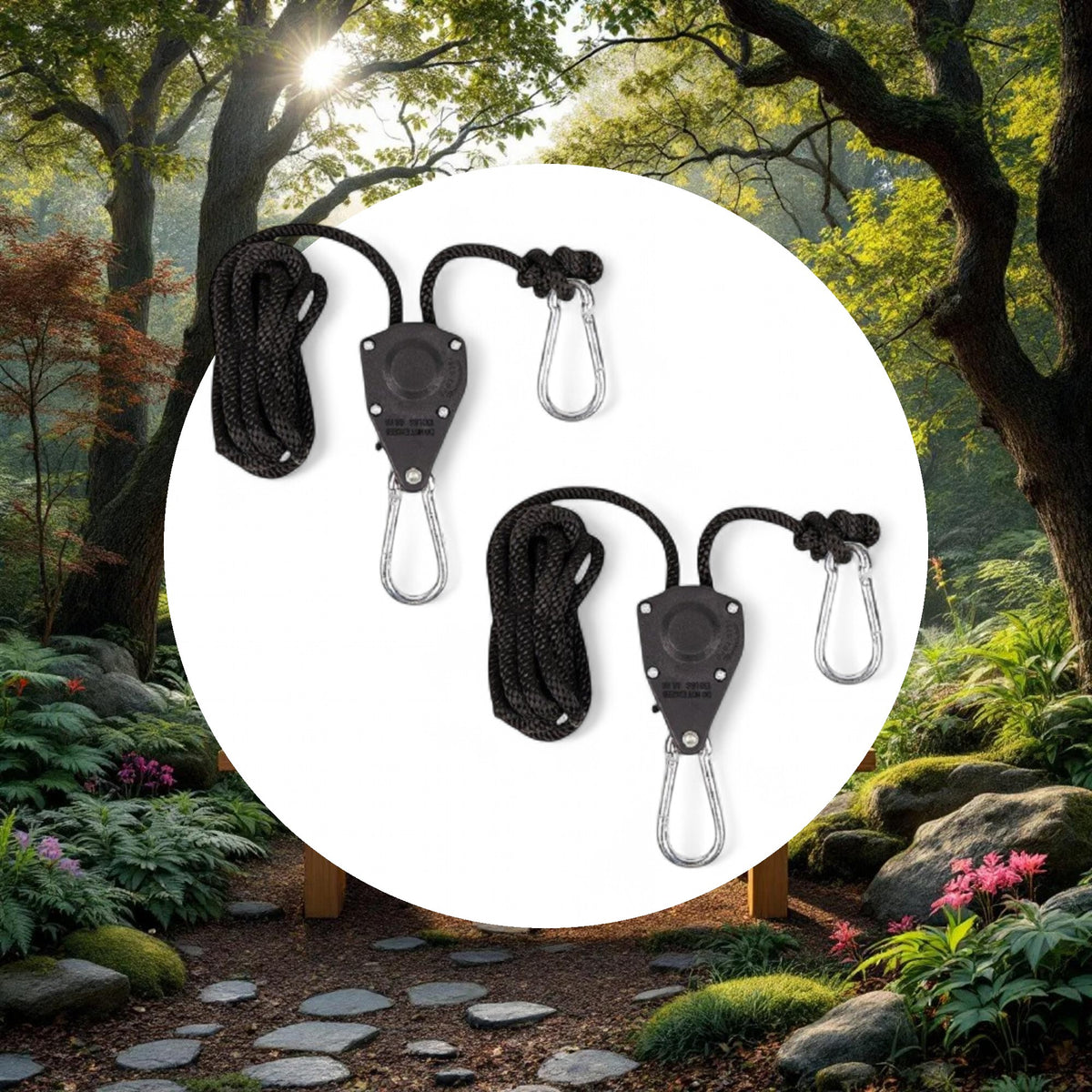 Rope Ratcheting Light Hangers 1/8in (2pcs/Pack) - Image 5