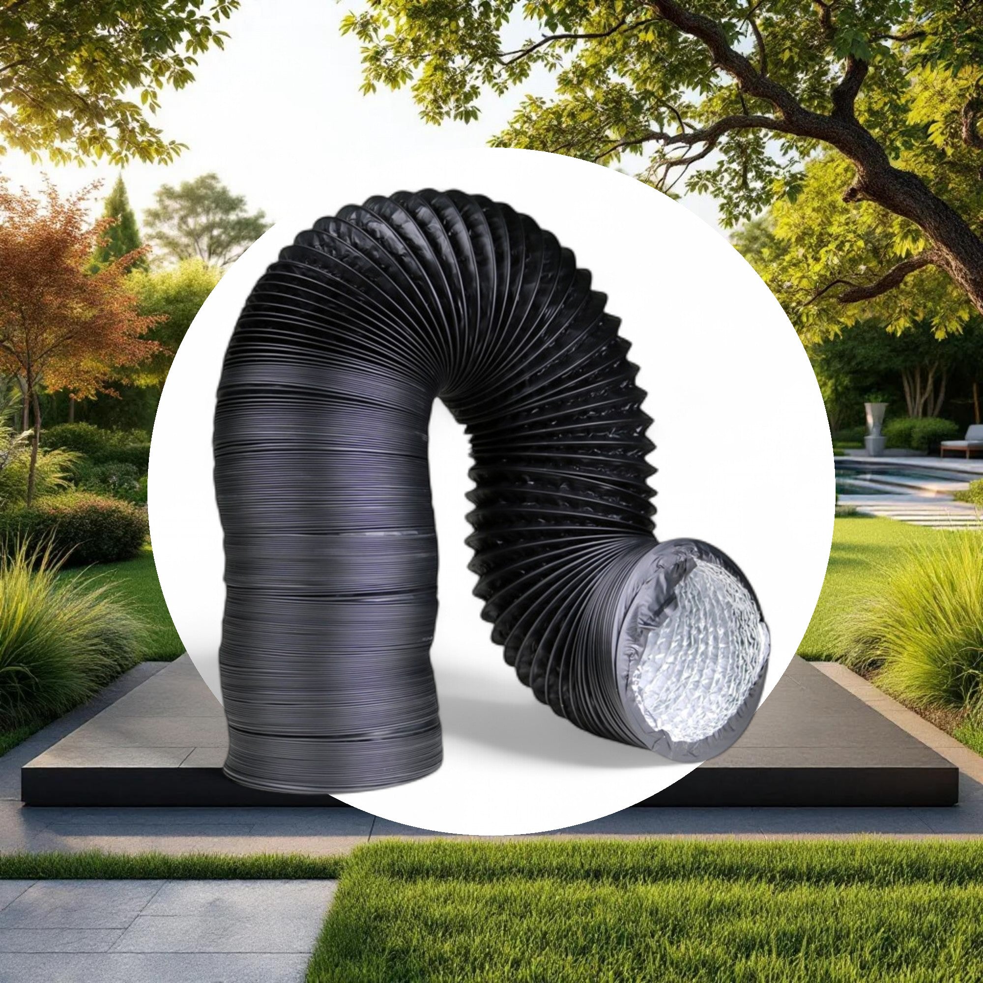 Light-Proof Black Duct 6in x 25ft - Image 5