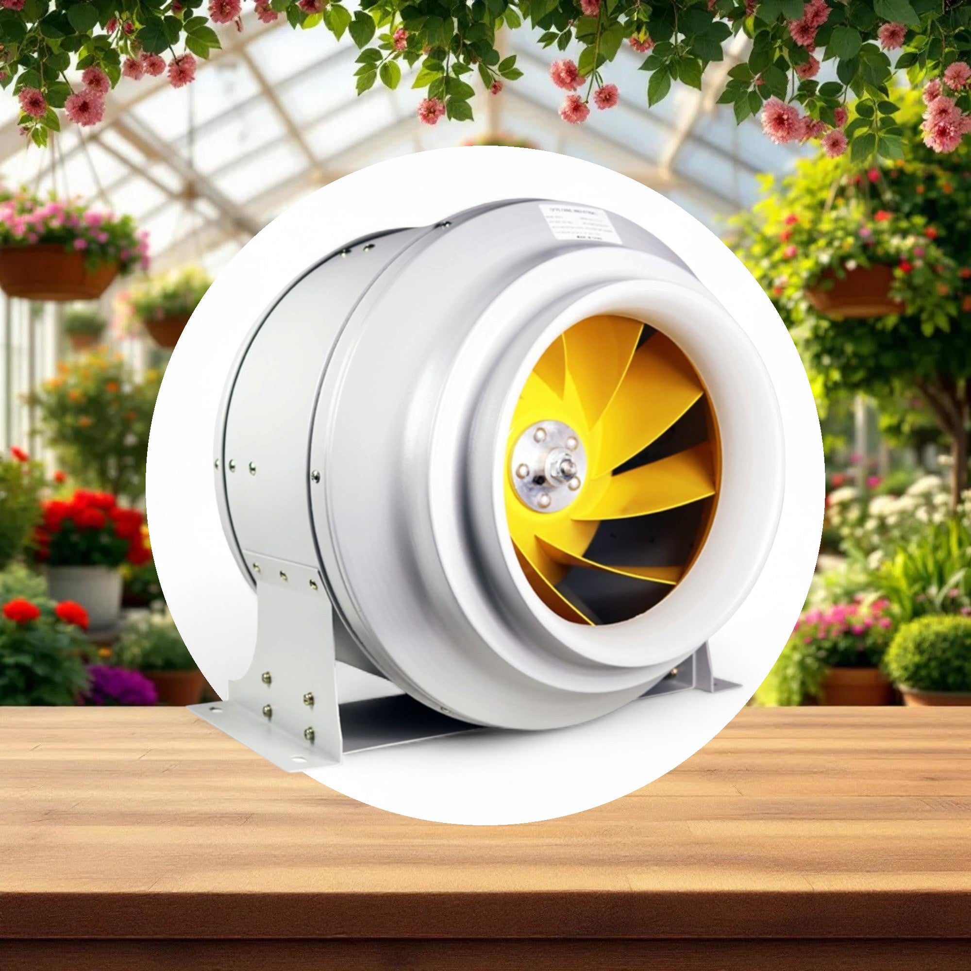 F5 Fans Industrial Inline Fan 12in - Image 3