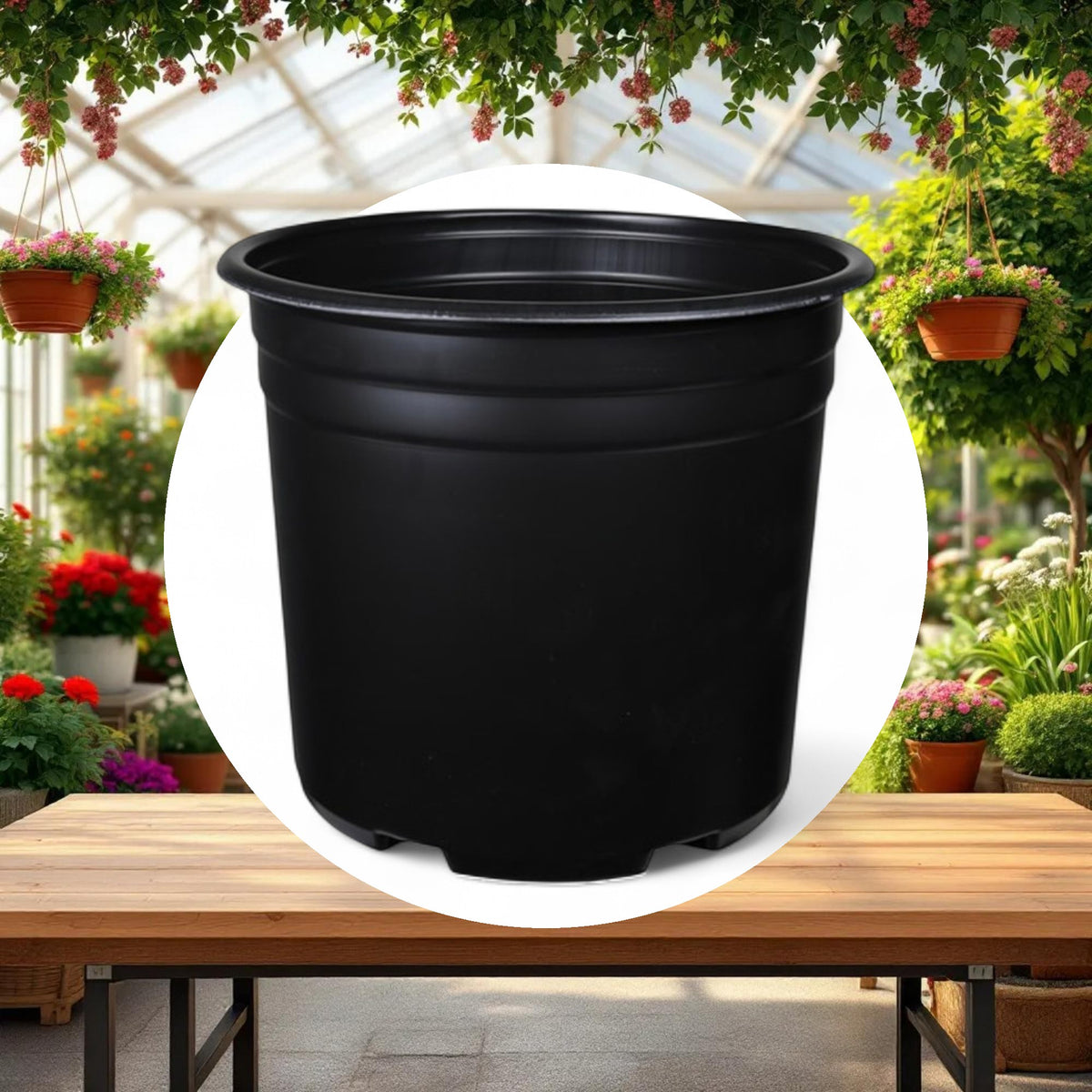 3 Gal Thermoformed Plastic Pot - Image 2