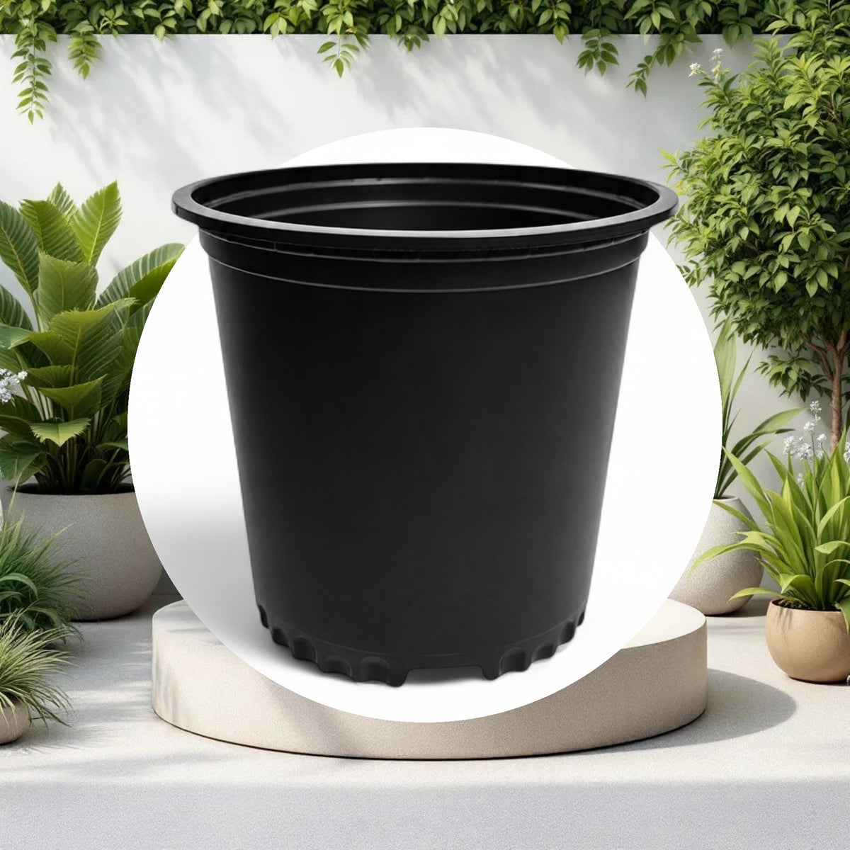 2 Gal Thermoformed Plastic Pot Heavy Duty - Image 3
